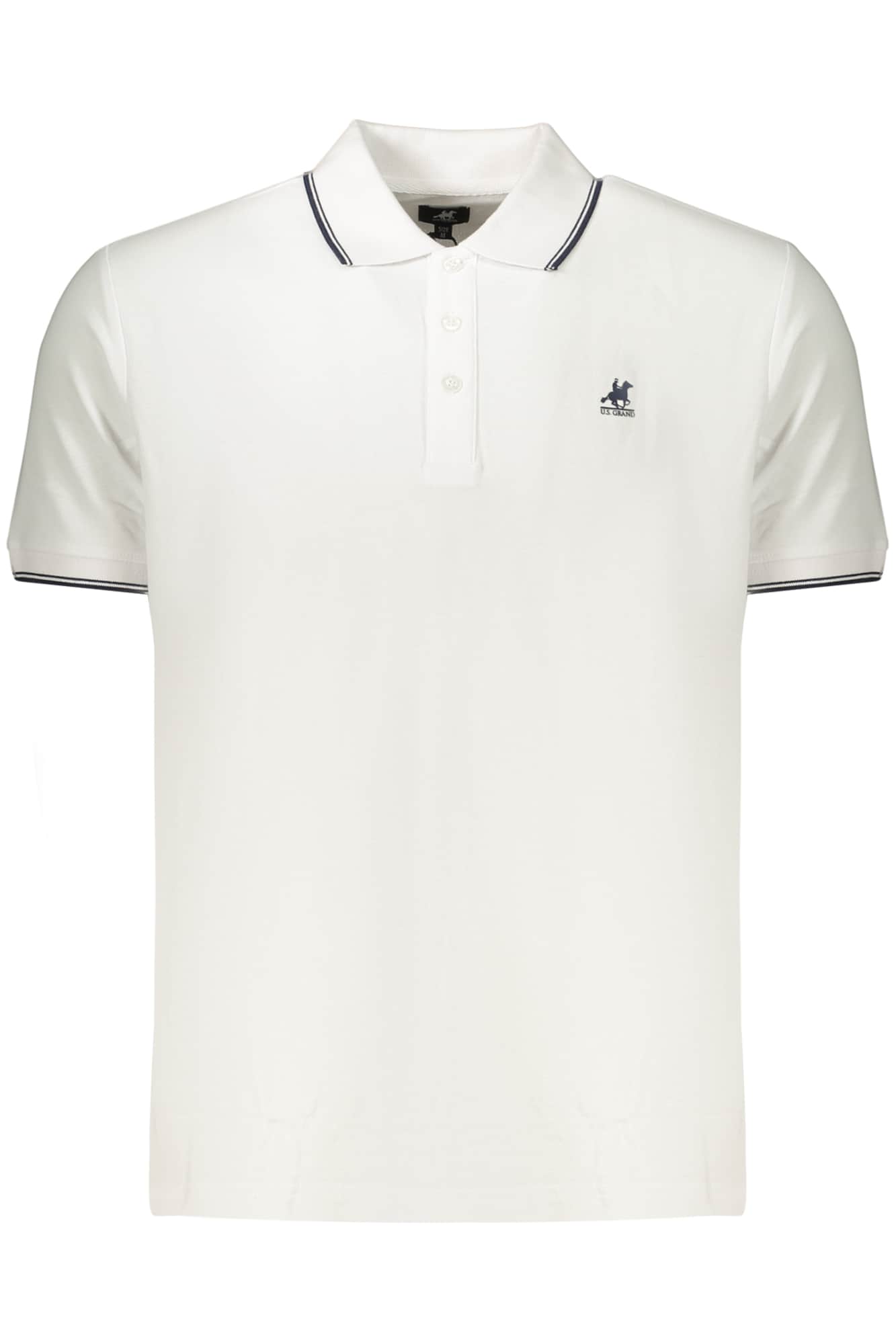 US Grand polo manga corta hombre azul