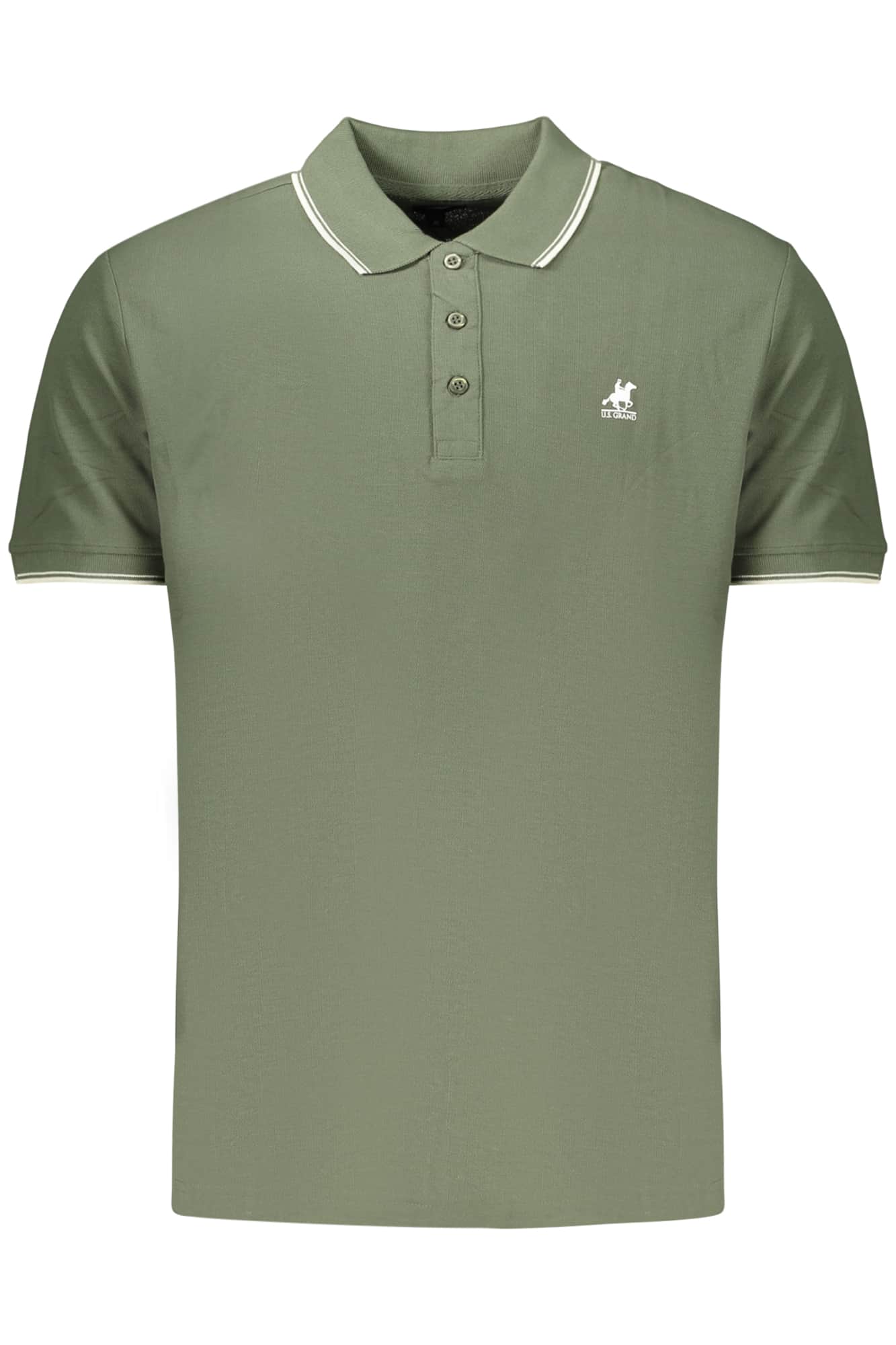 US Grand polo manga corta hombre azul