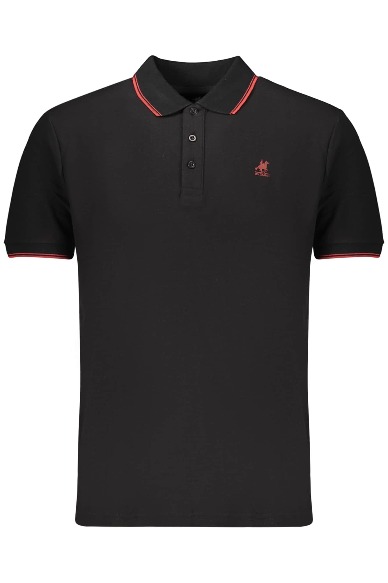 US Grand polo manga corta hombre azul