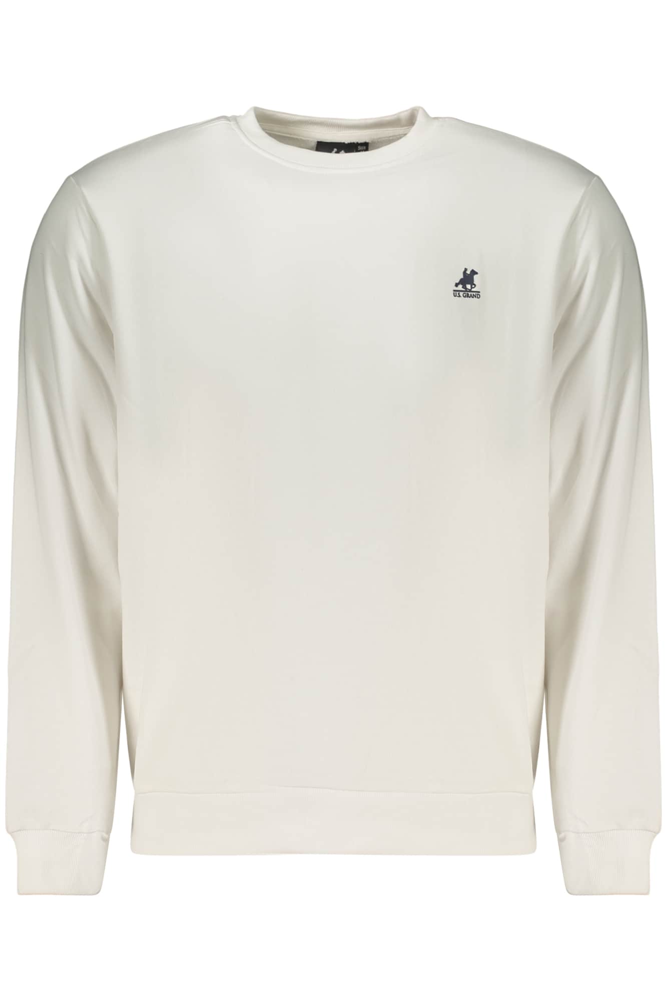 US Grand hombre negro con cremallera sudadera