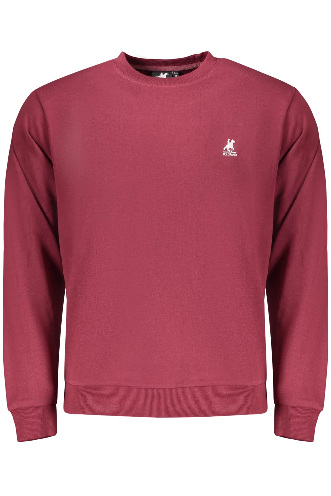 US Grand hombre negro con cremallera sudadera