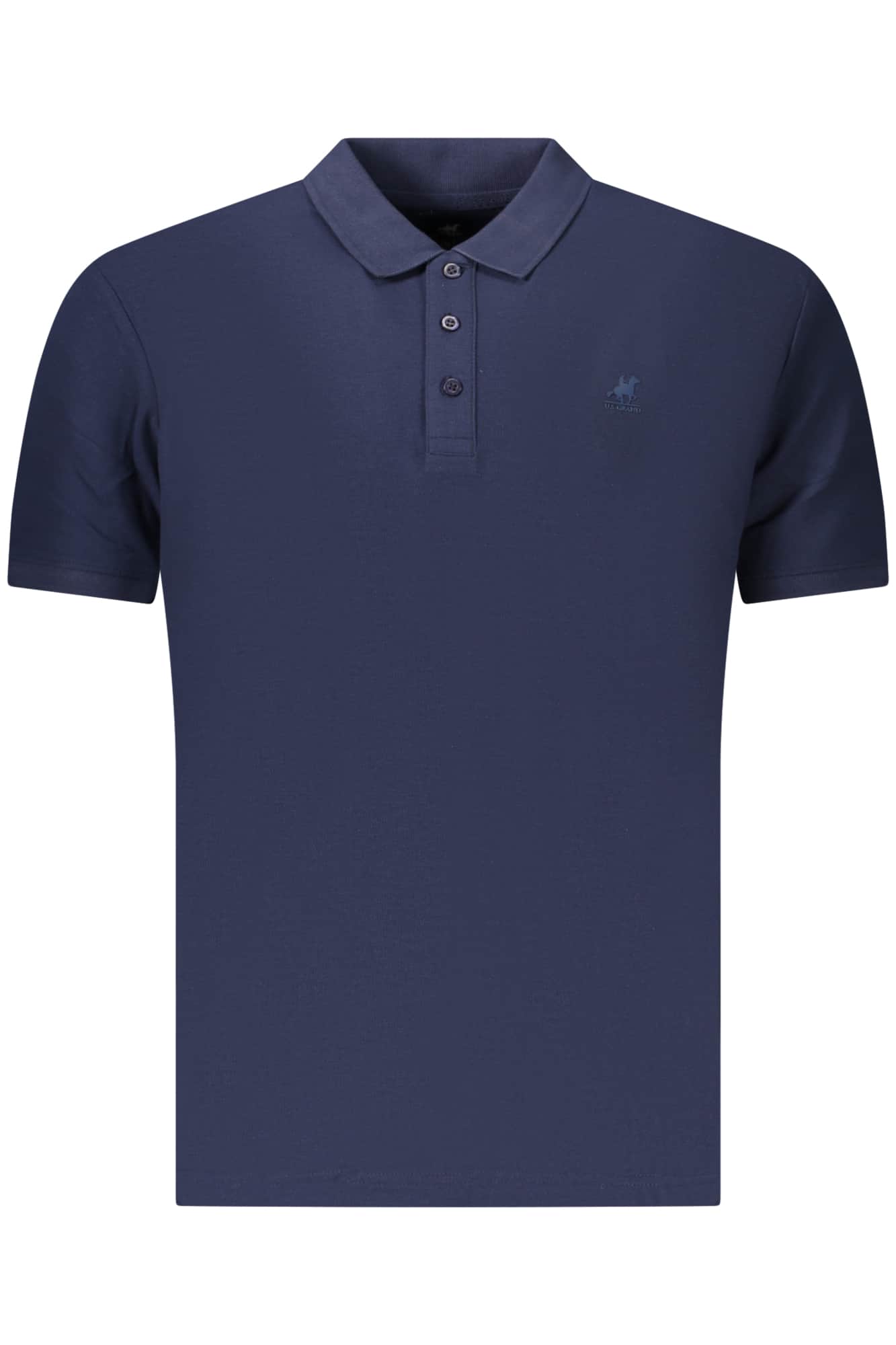 US Grand polo manga corta hombre azul