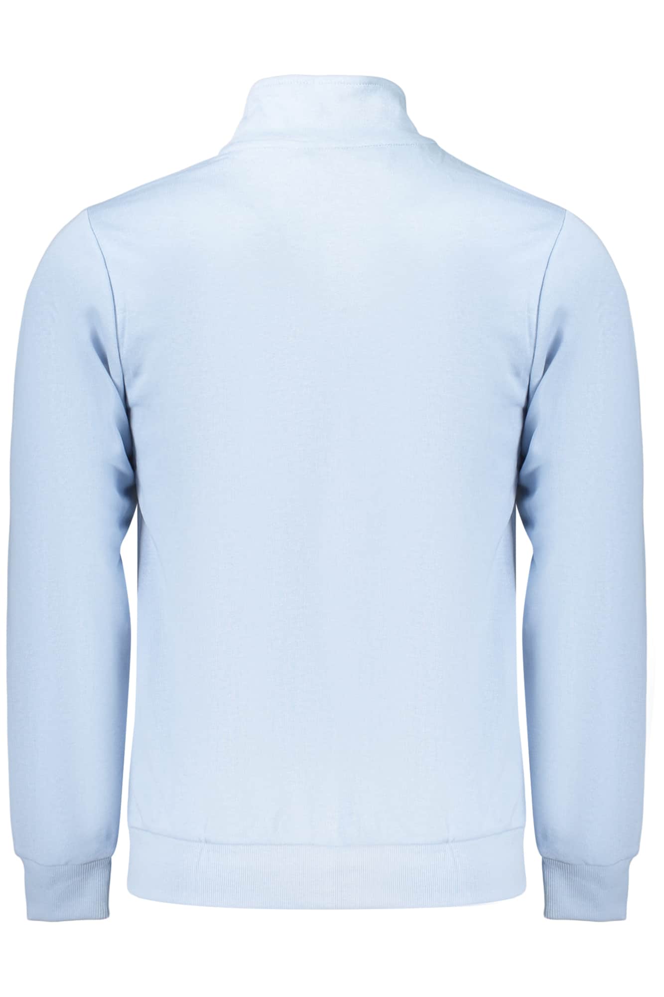 US Grand hombre azul con cremallera sudadera
