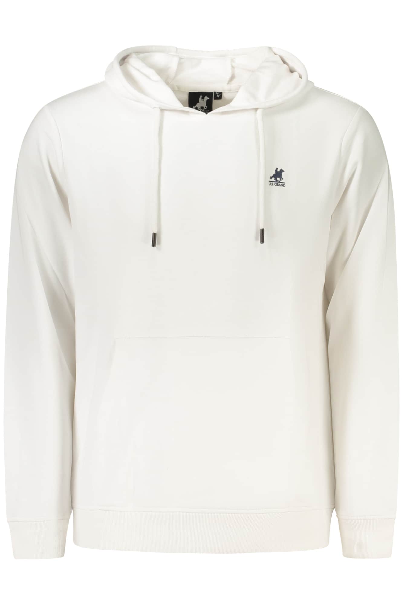 US Grand hombre azul con cremallera sudadera