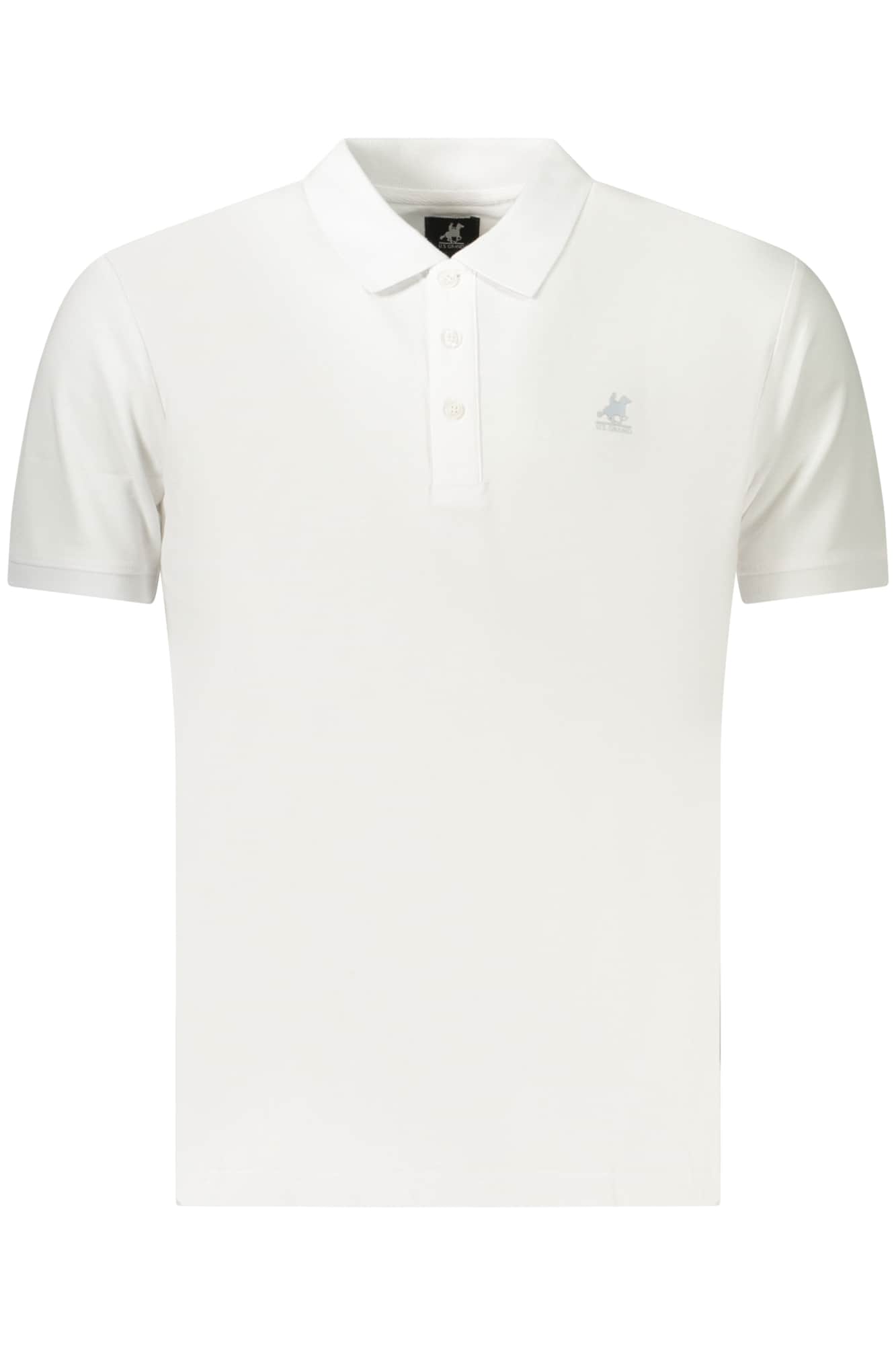 US Grand polo manga corta hombre blanco