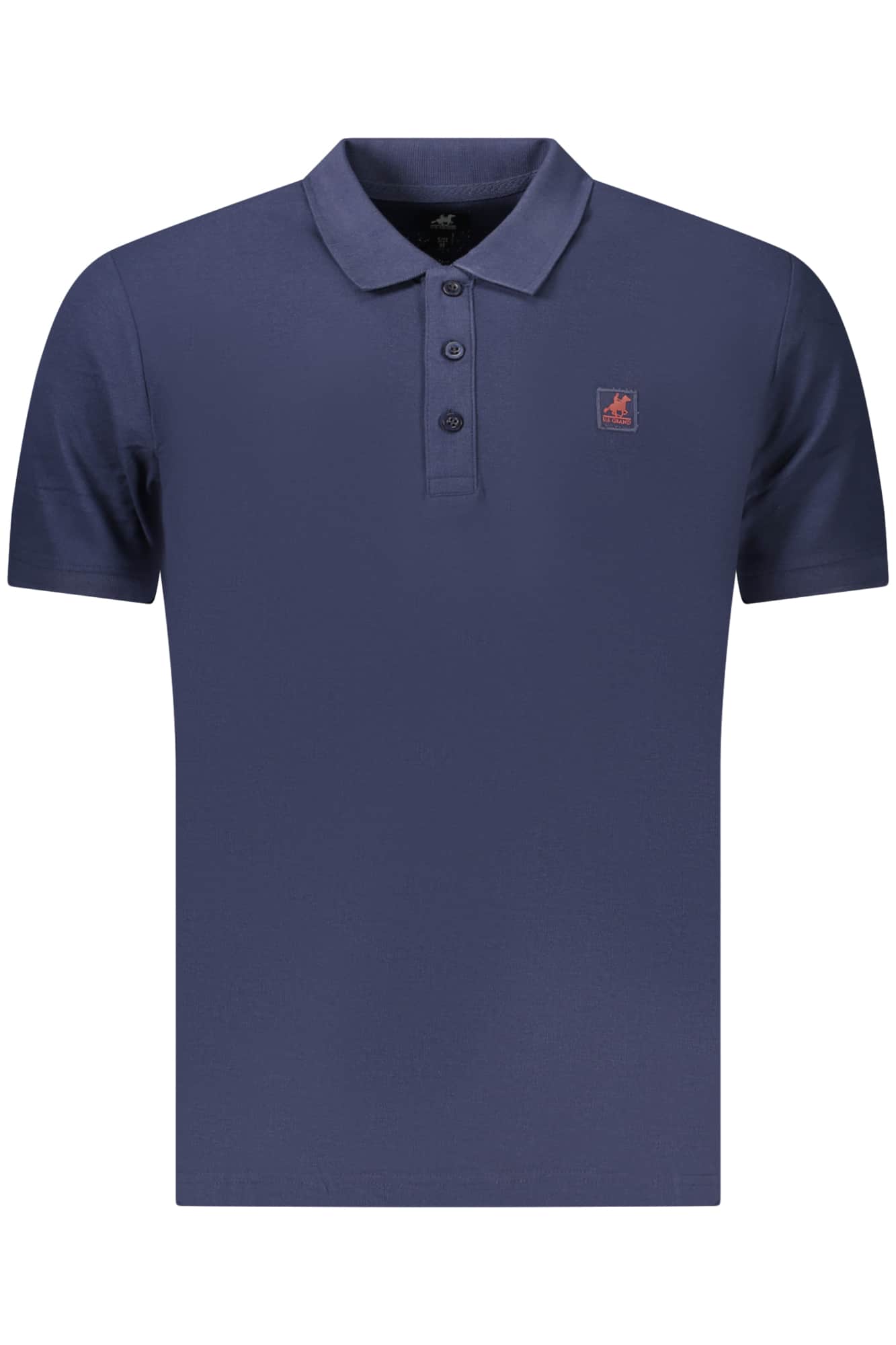 US Grand polo manga corta hombre azul