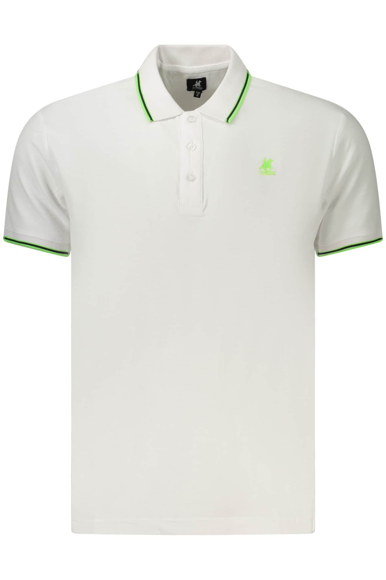 US Grand polo manga corta hombre blanco