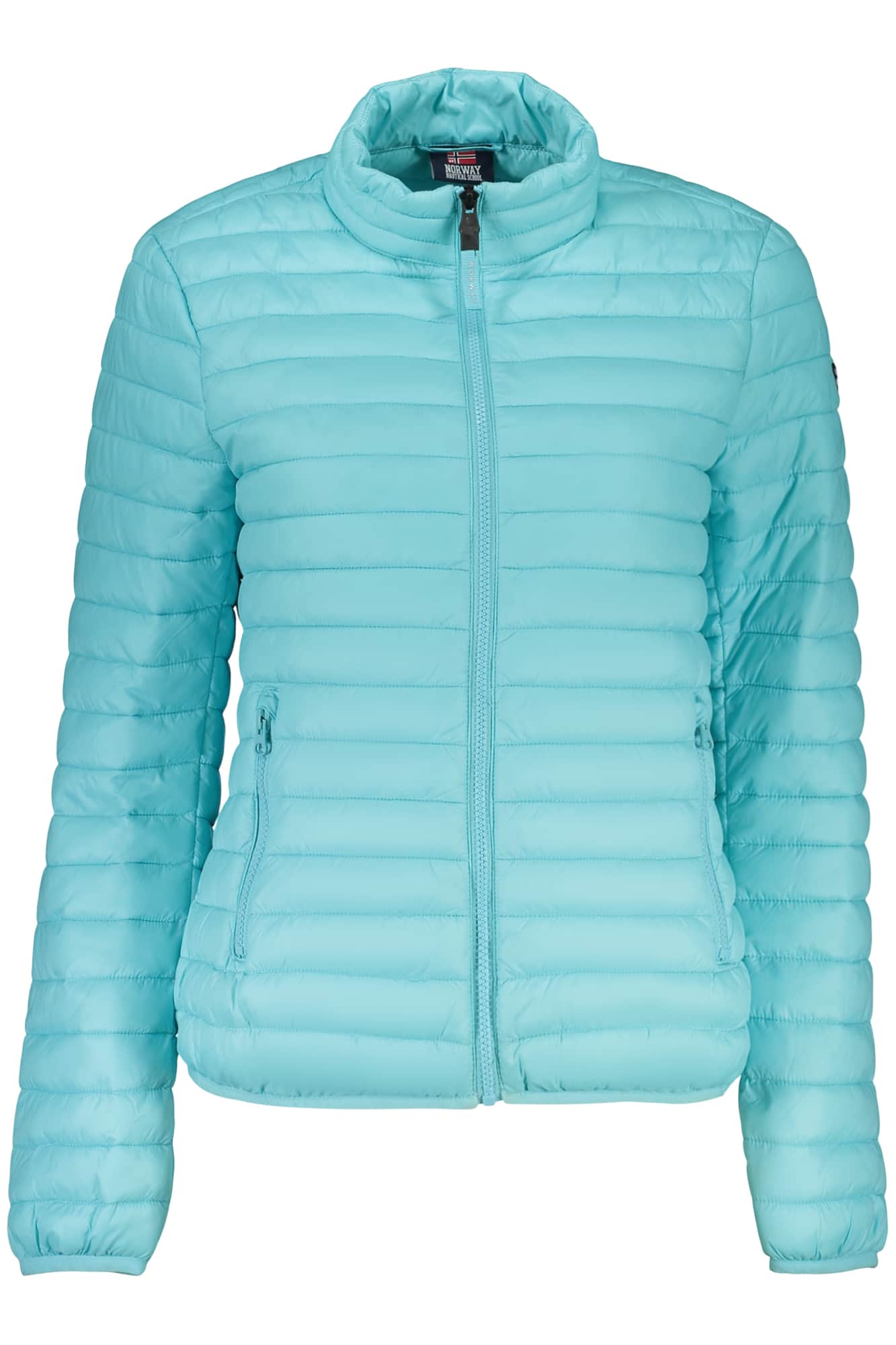 Norway 1963 mujer azul chaqueta