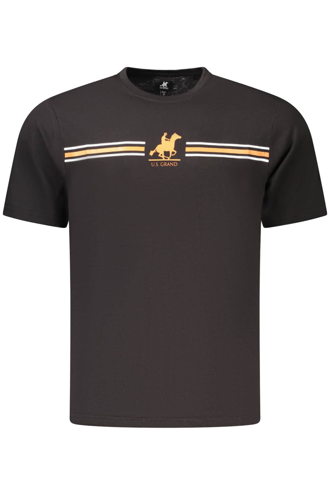US Grand hombre manga corta t-camisa blanco