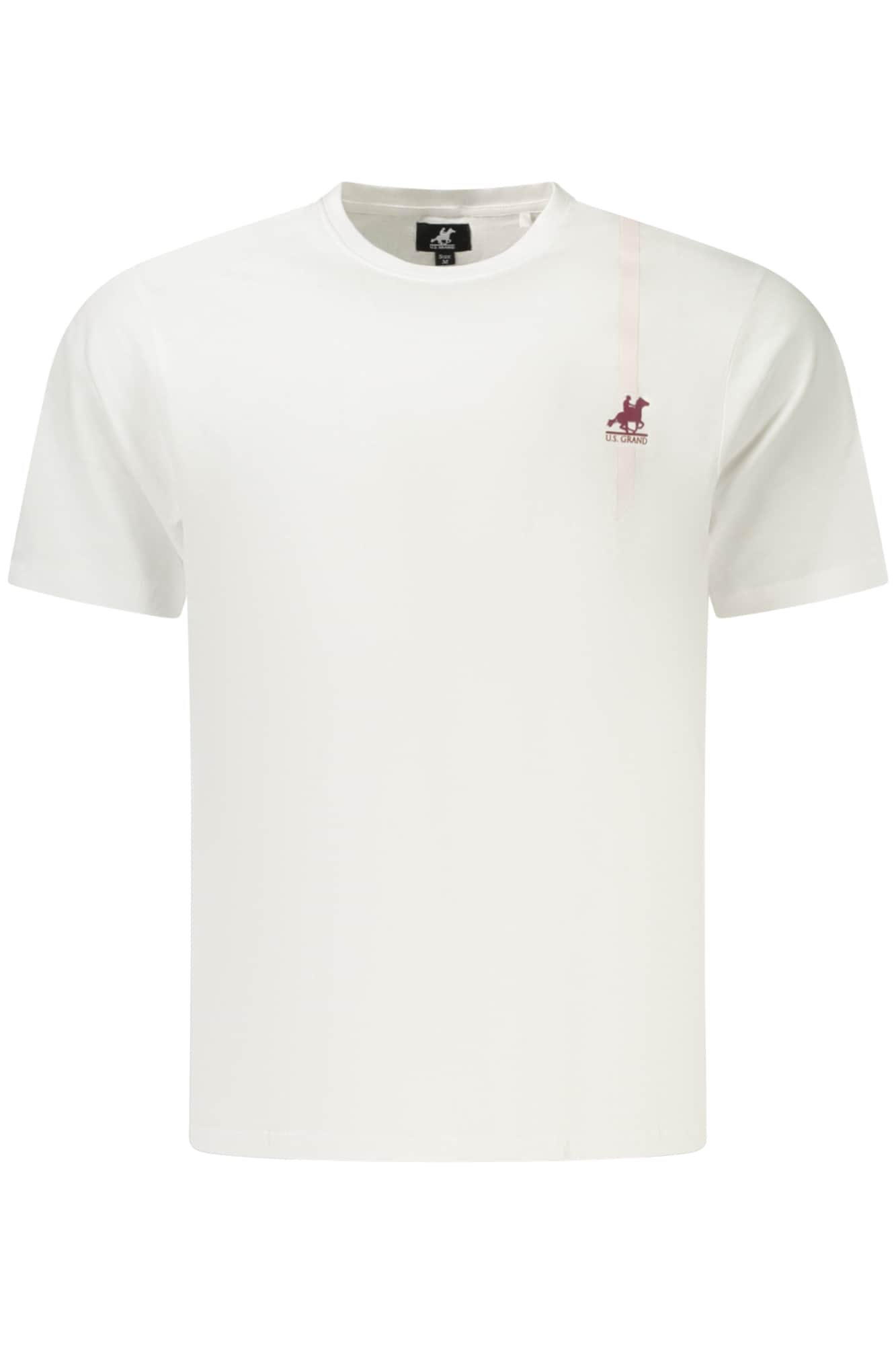 US Grand hombre negro manga corta t-camisa