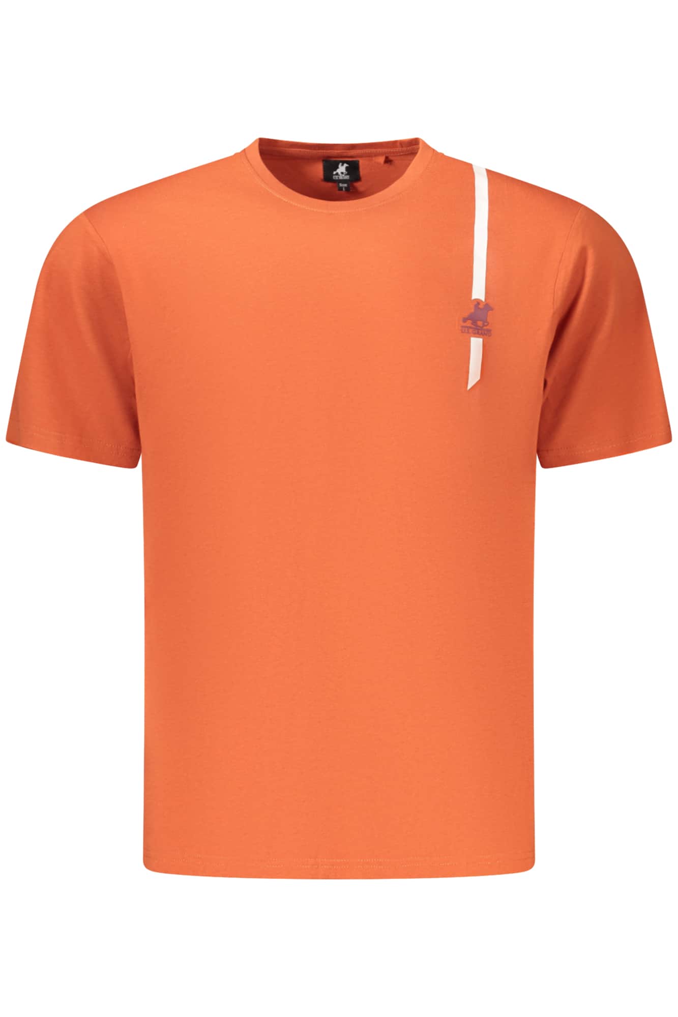 US Grand hombre negro manga corta t-camisa