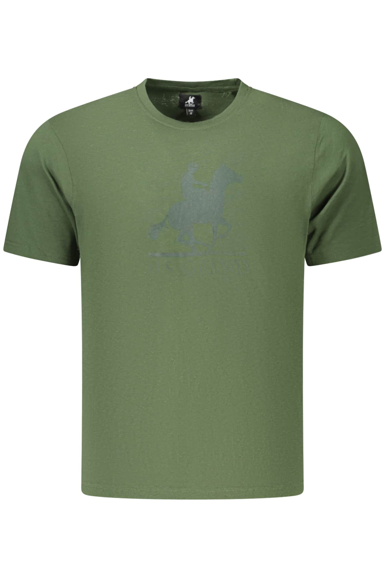 US Grand hombre manga corta t-camisa azul