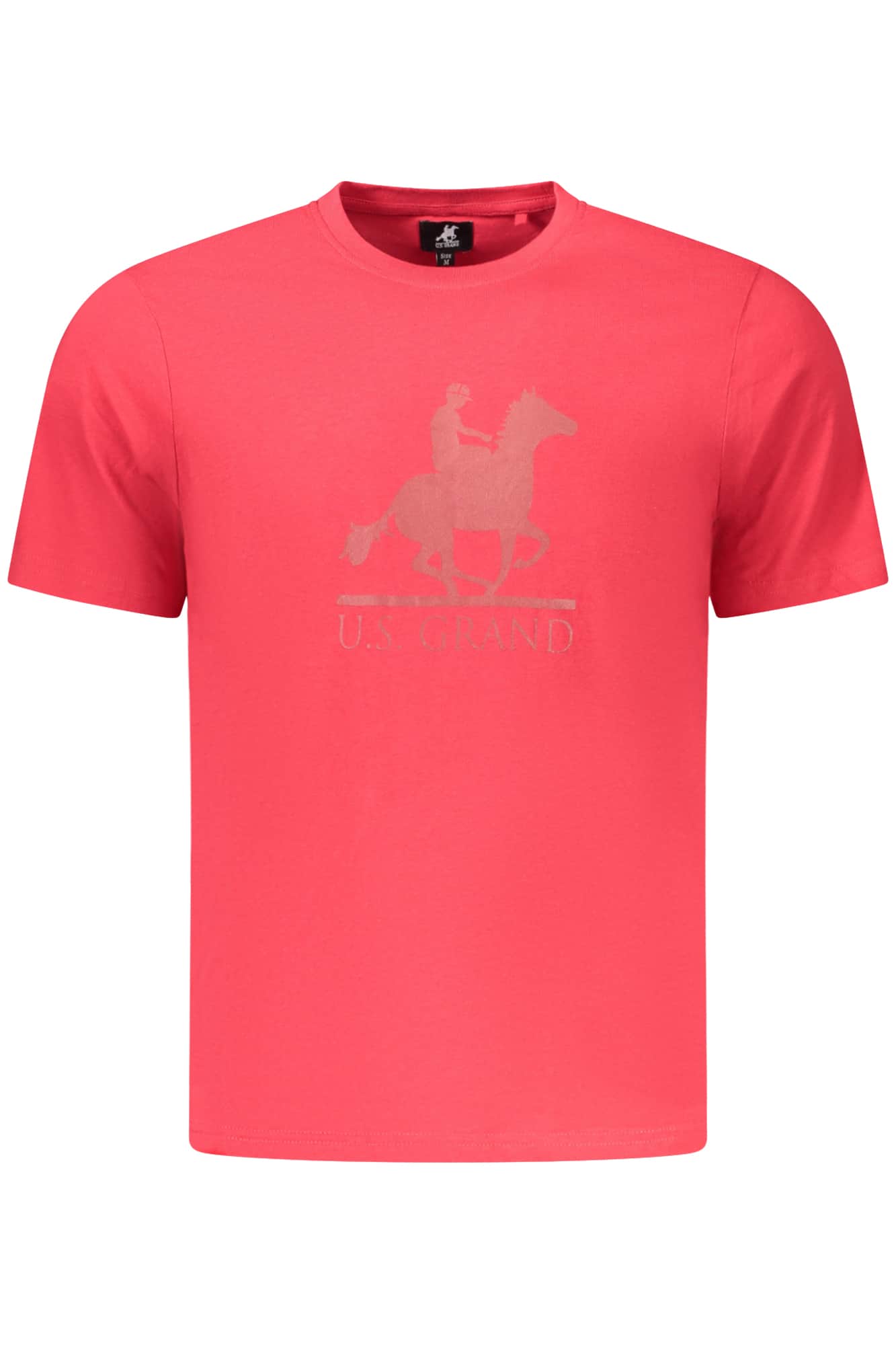 US Grand hombre manga corta t-camisa azul