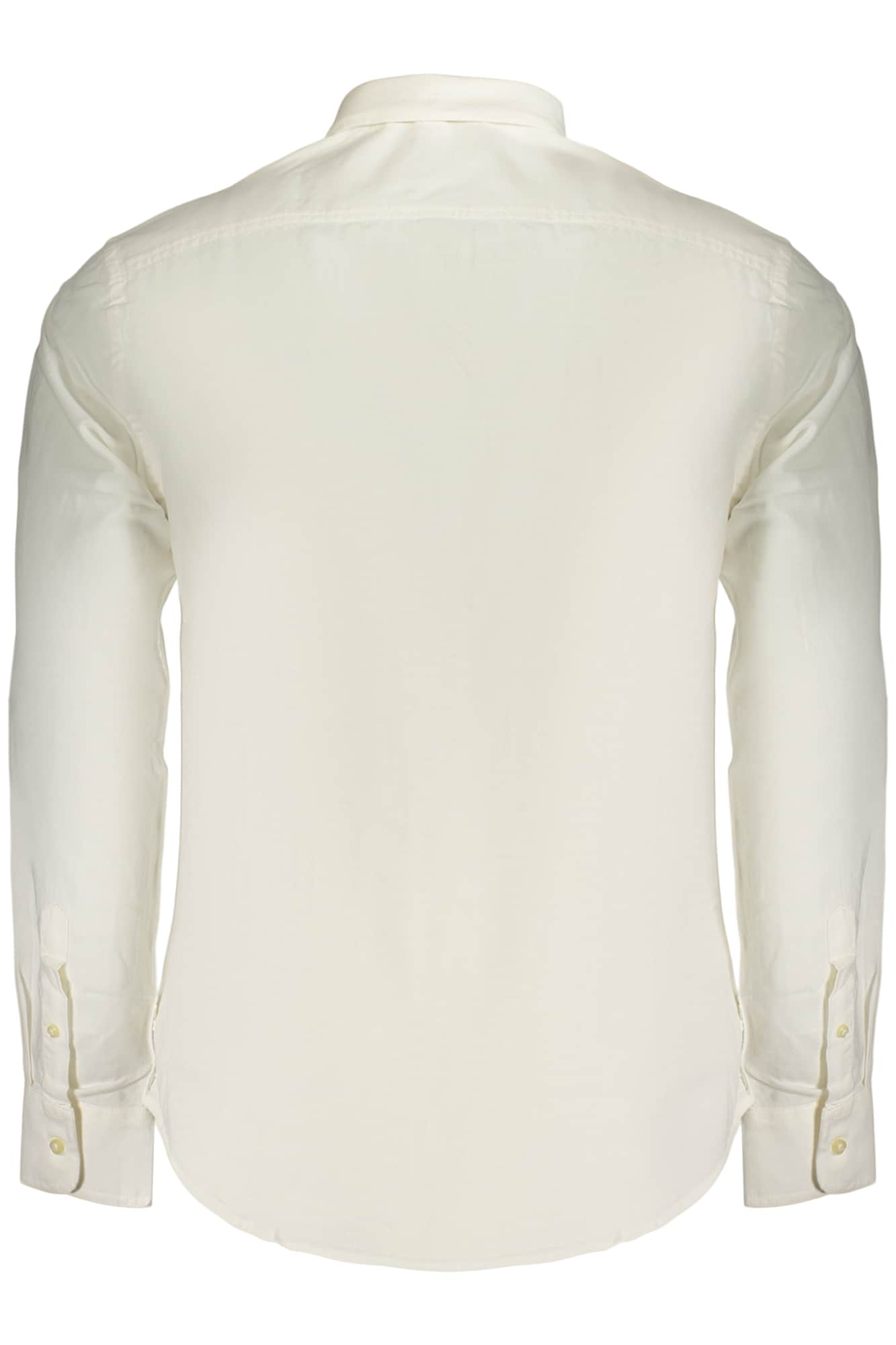 US Grand hombre manga larga blanco camisa