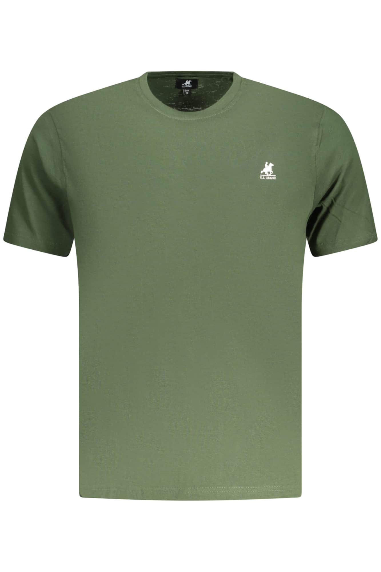 US Grand hombre manga corta verde t-camisa