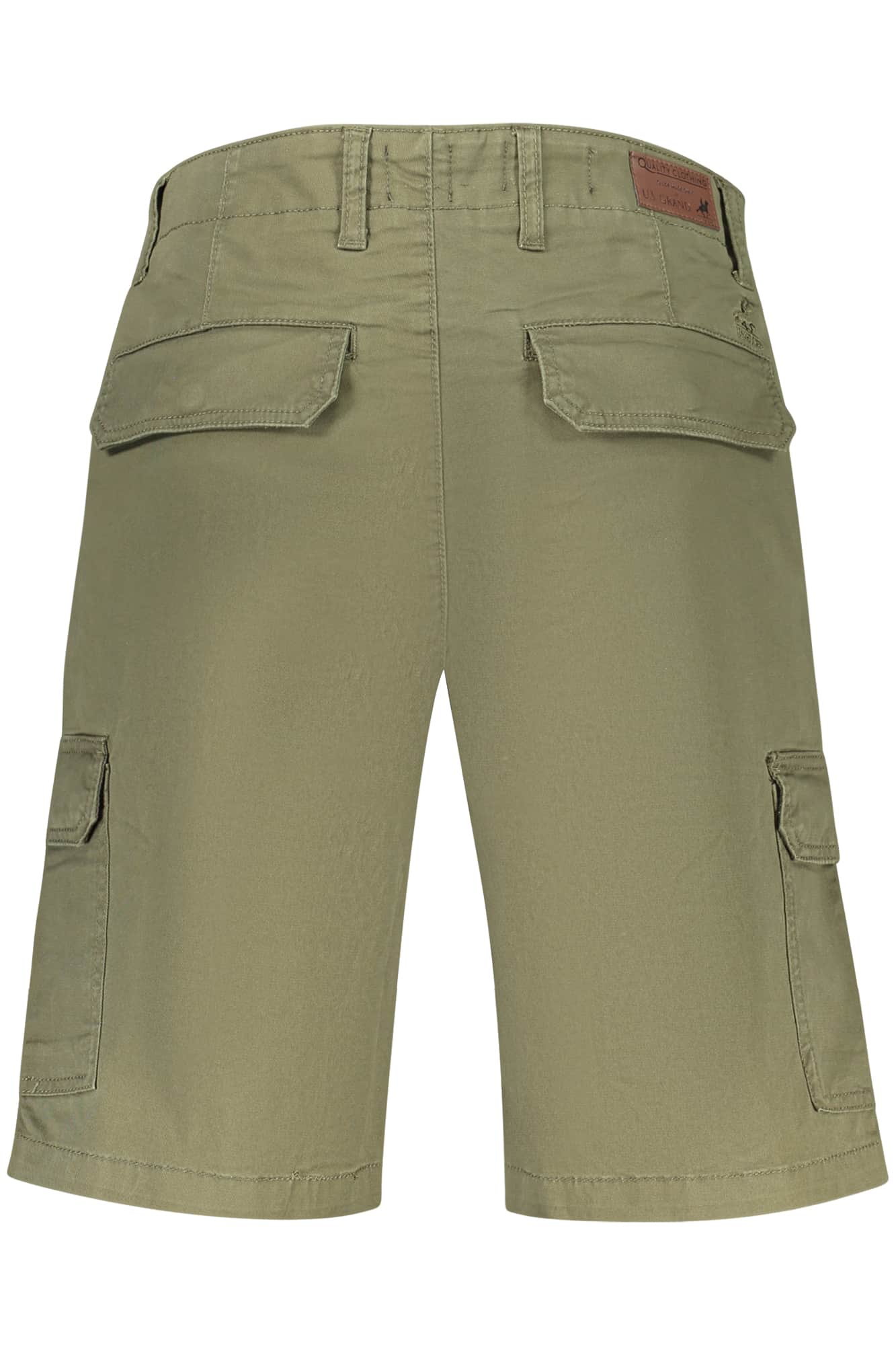 US Grand hombre gris corto pantalón