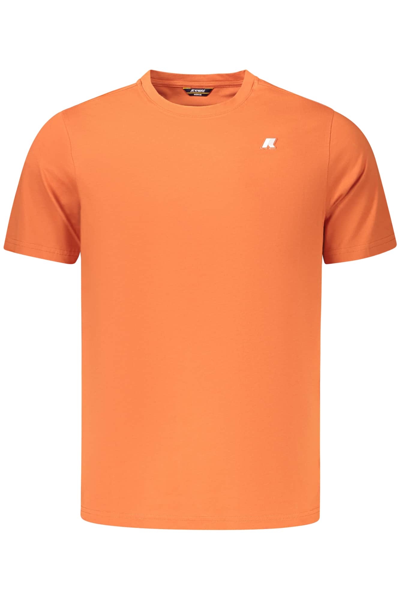 K-Way manga corta t-camisa hombre blanco