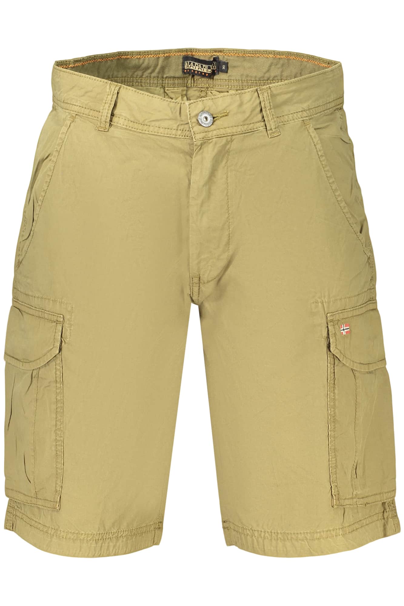 Napapijri hombre bermudas pantalón gris