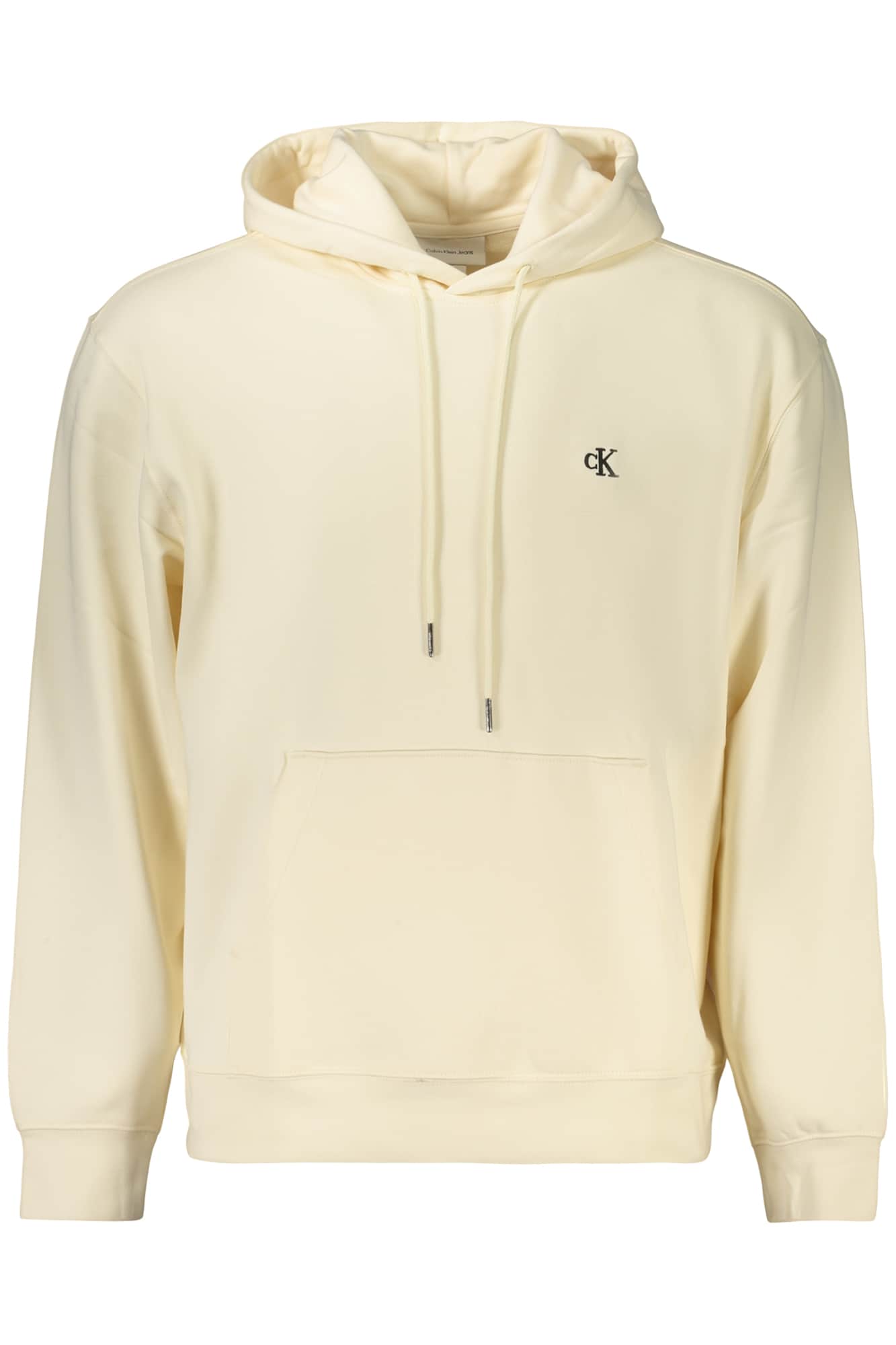 Calvin Klein hombre con cremallera sudadera, beige