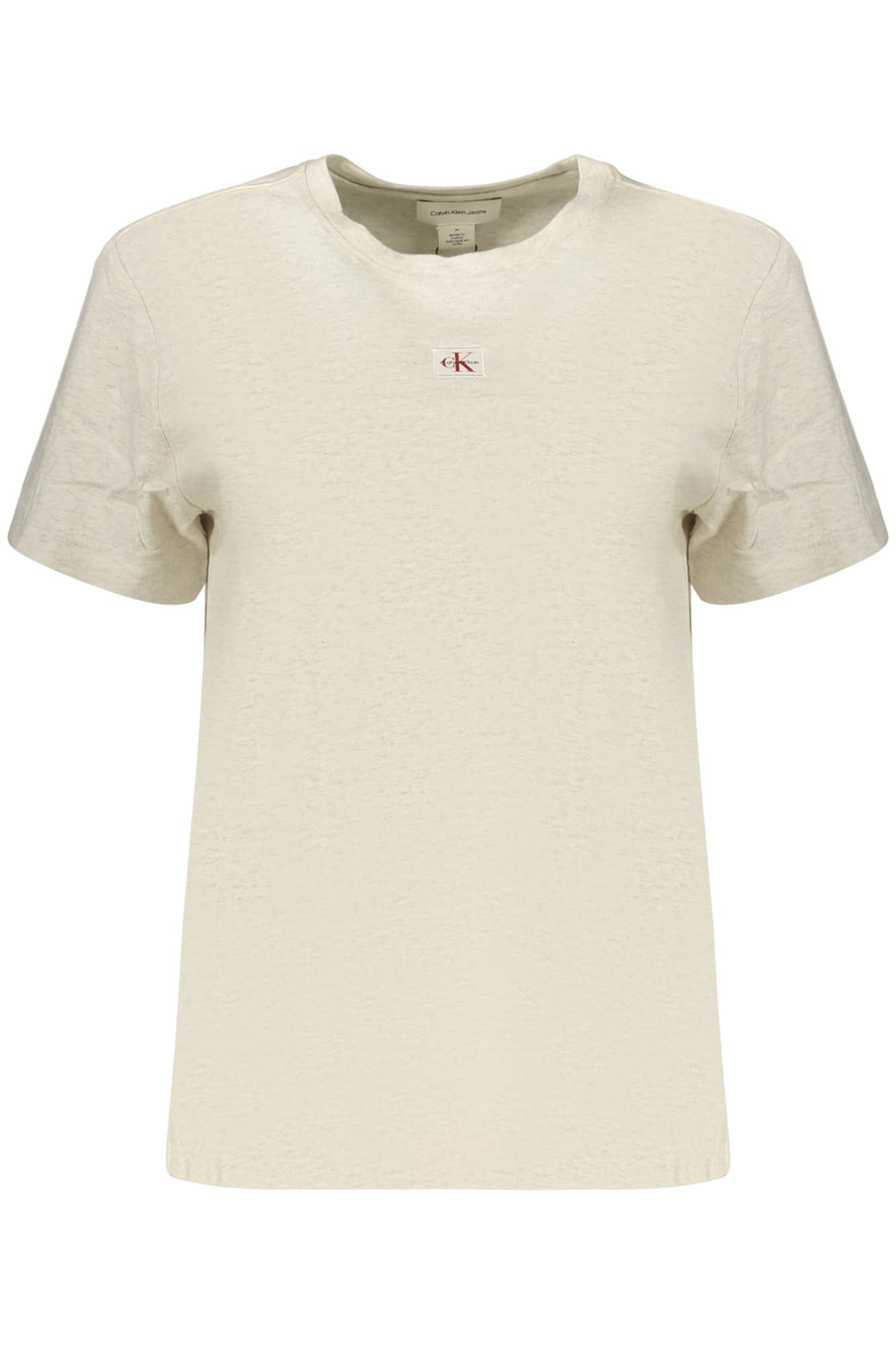 Calvin Klein mujer manga corta t-camisa gris