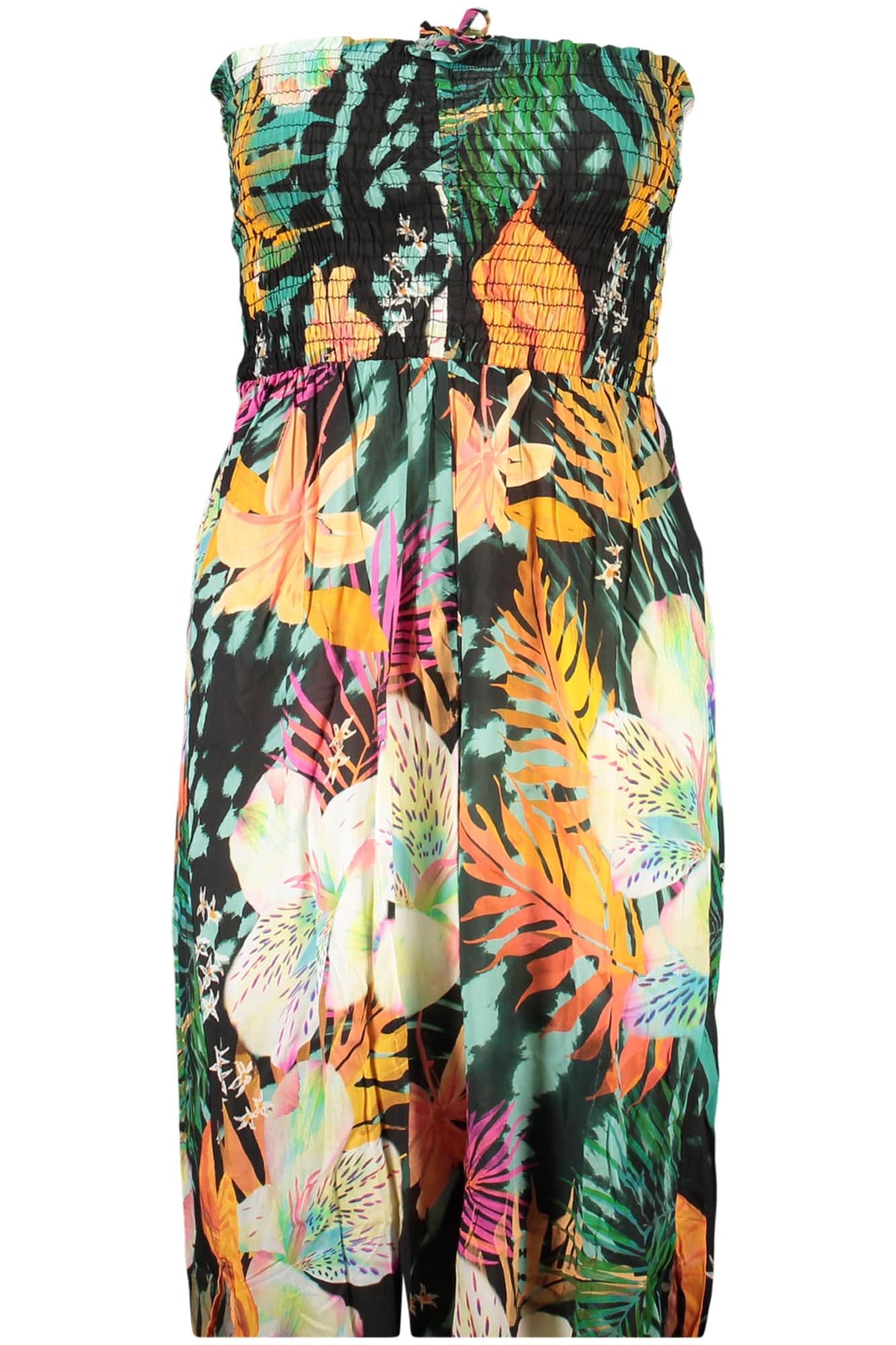 Desigual mujer negro overalls