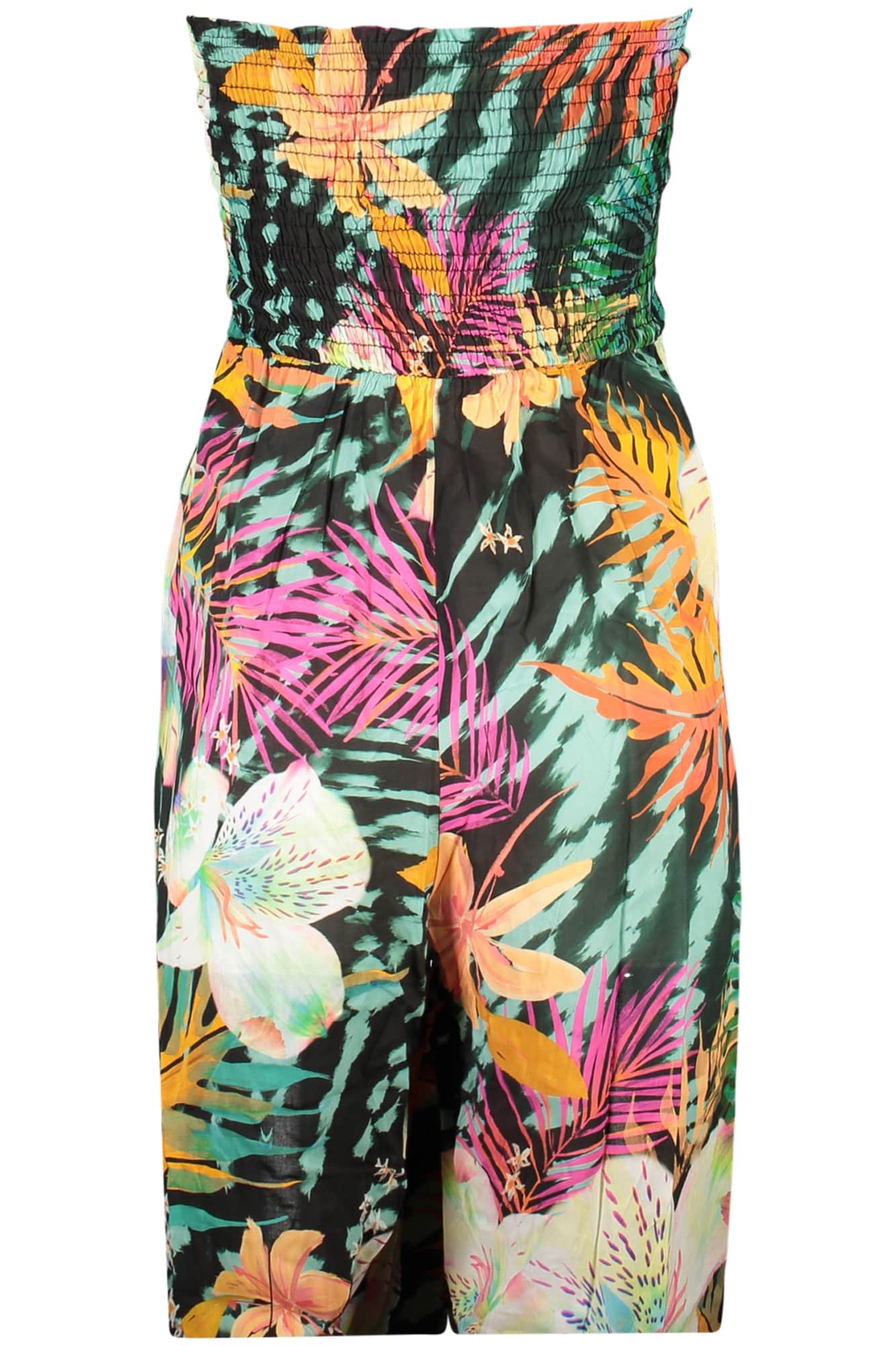 Desigual mujer negro overalls