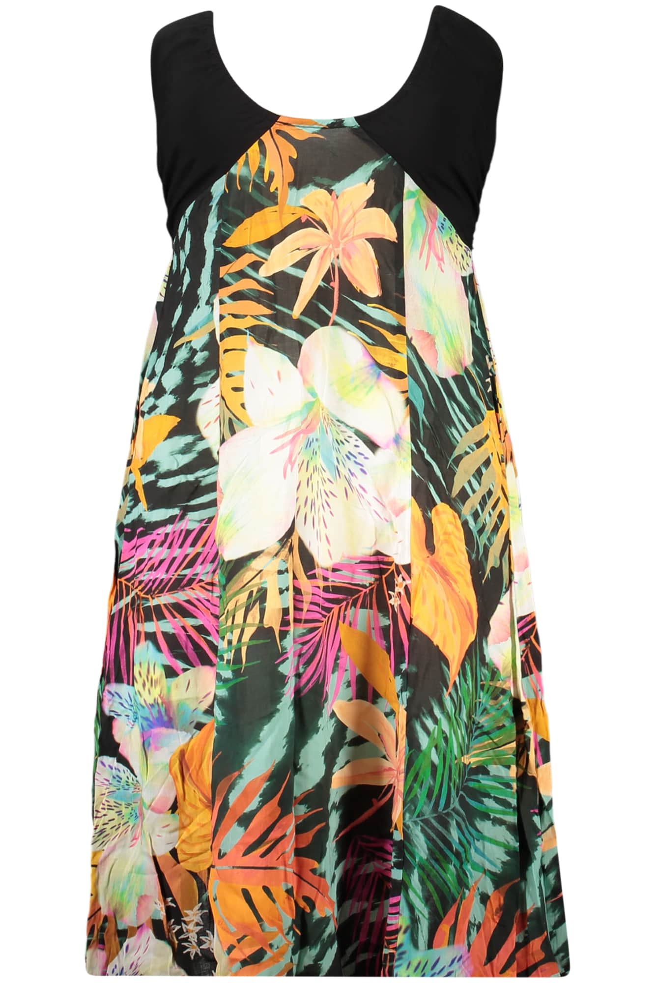 Desigual mujer largo negro vestido