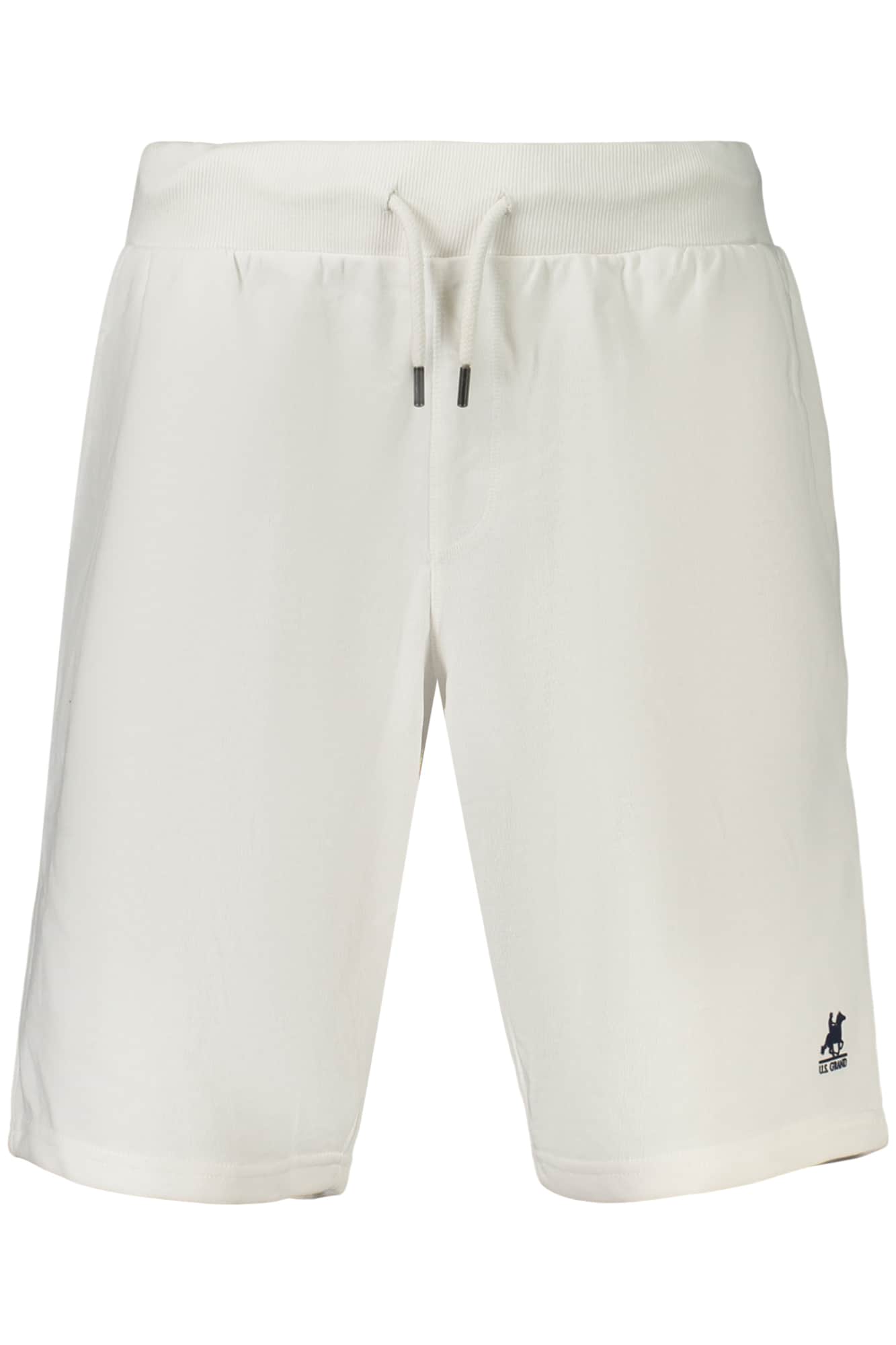 US Grand hombre blanco corto chándal pantalón