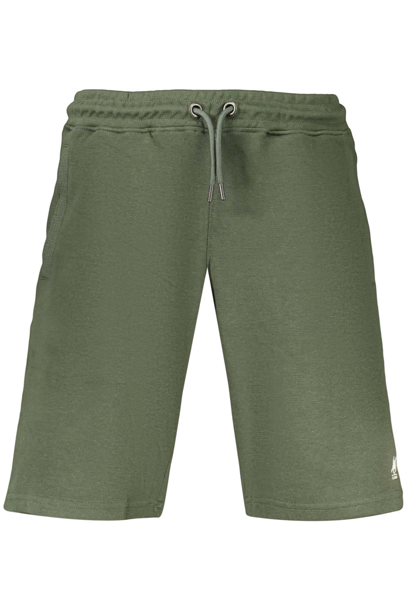 US Grand hombre verde corto pantalón