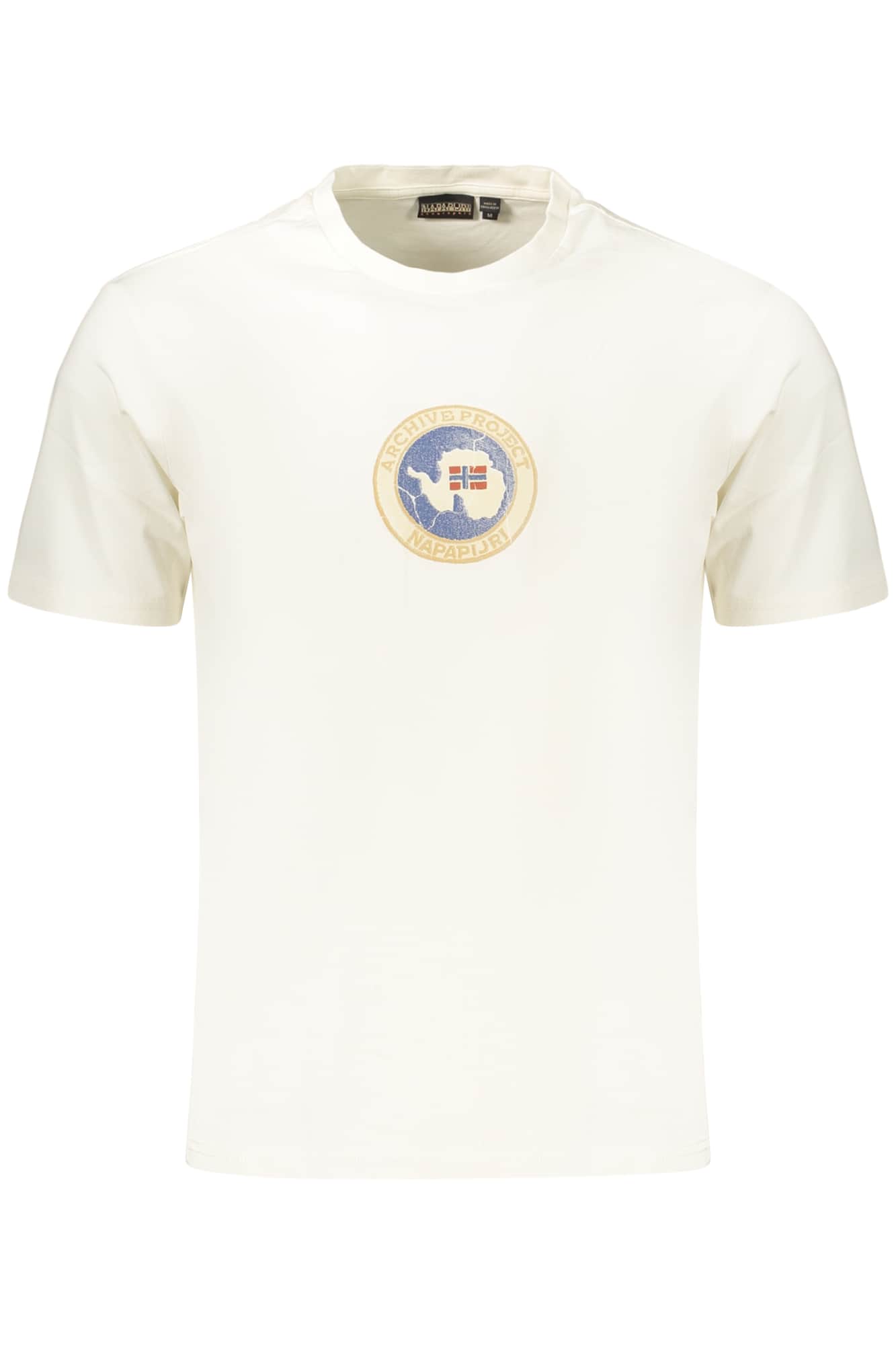 Napapijri hombre manga corta t-camisa verde