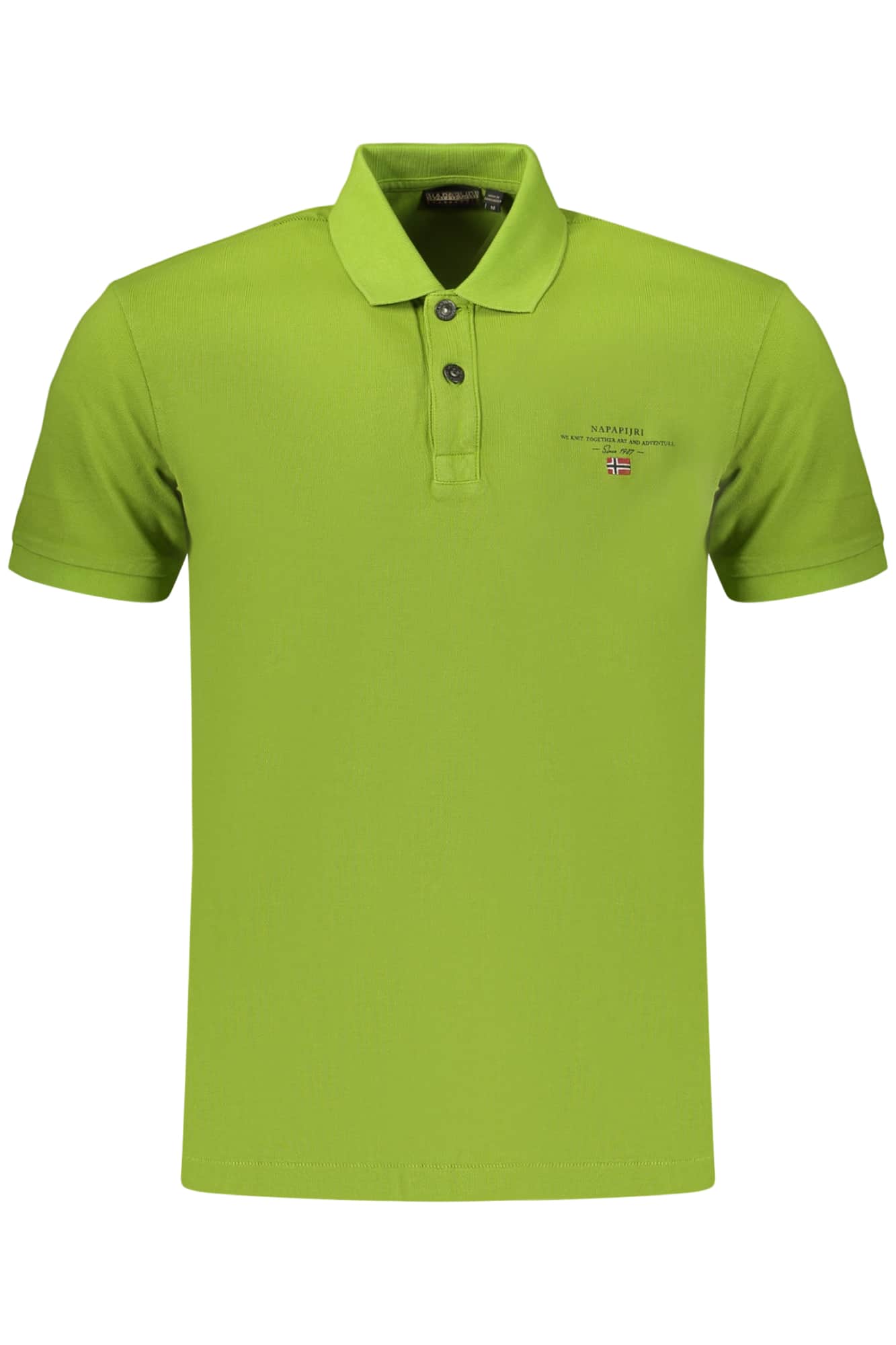 Napapijri hombre manga corta polo, azul