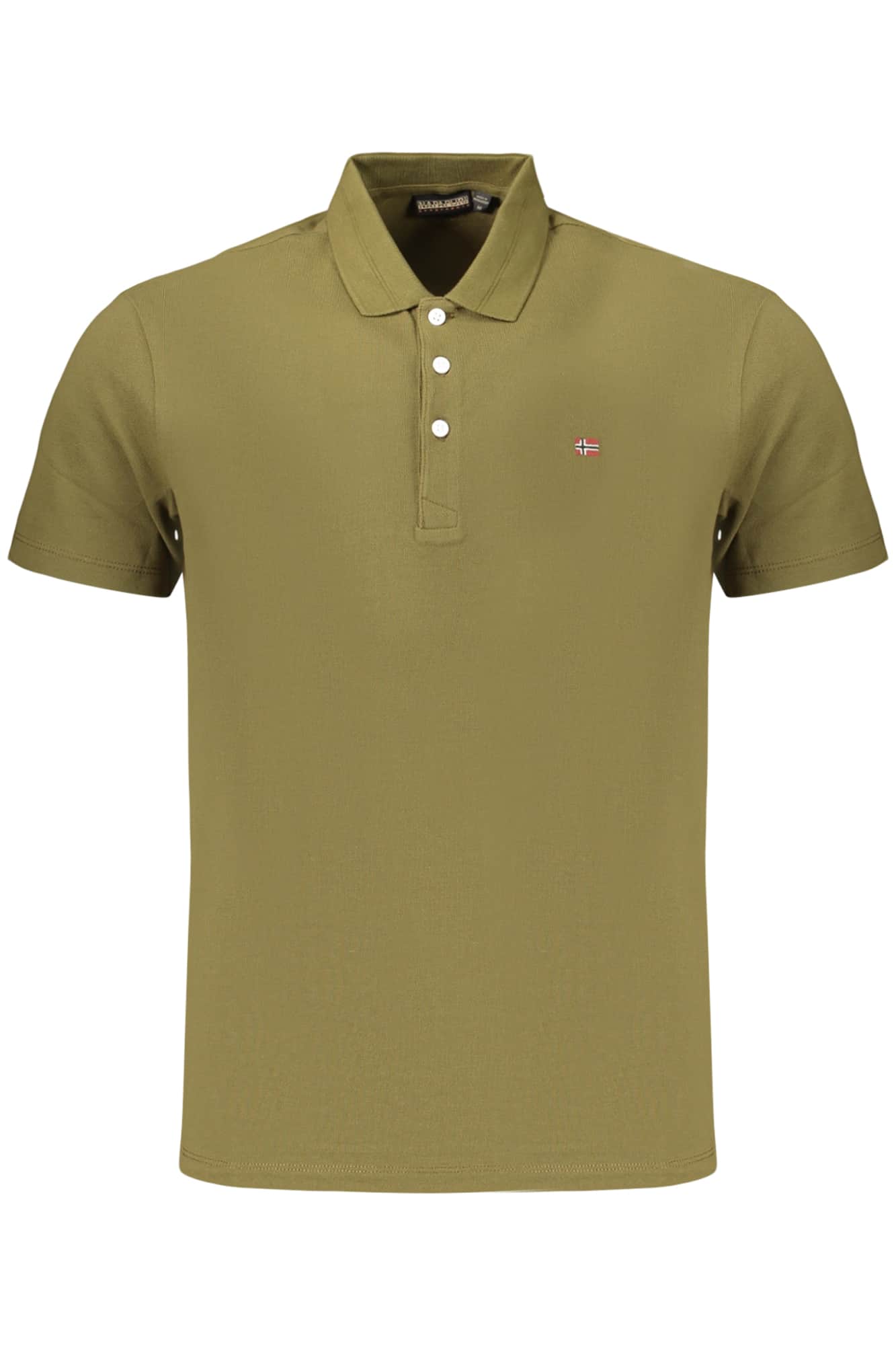 Napapijri hombre manga corta polo, gris