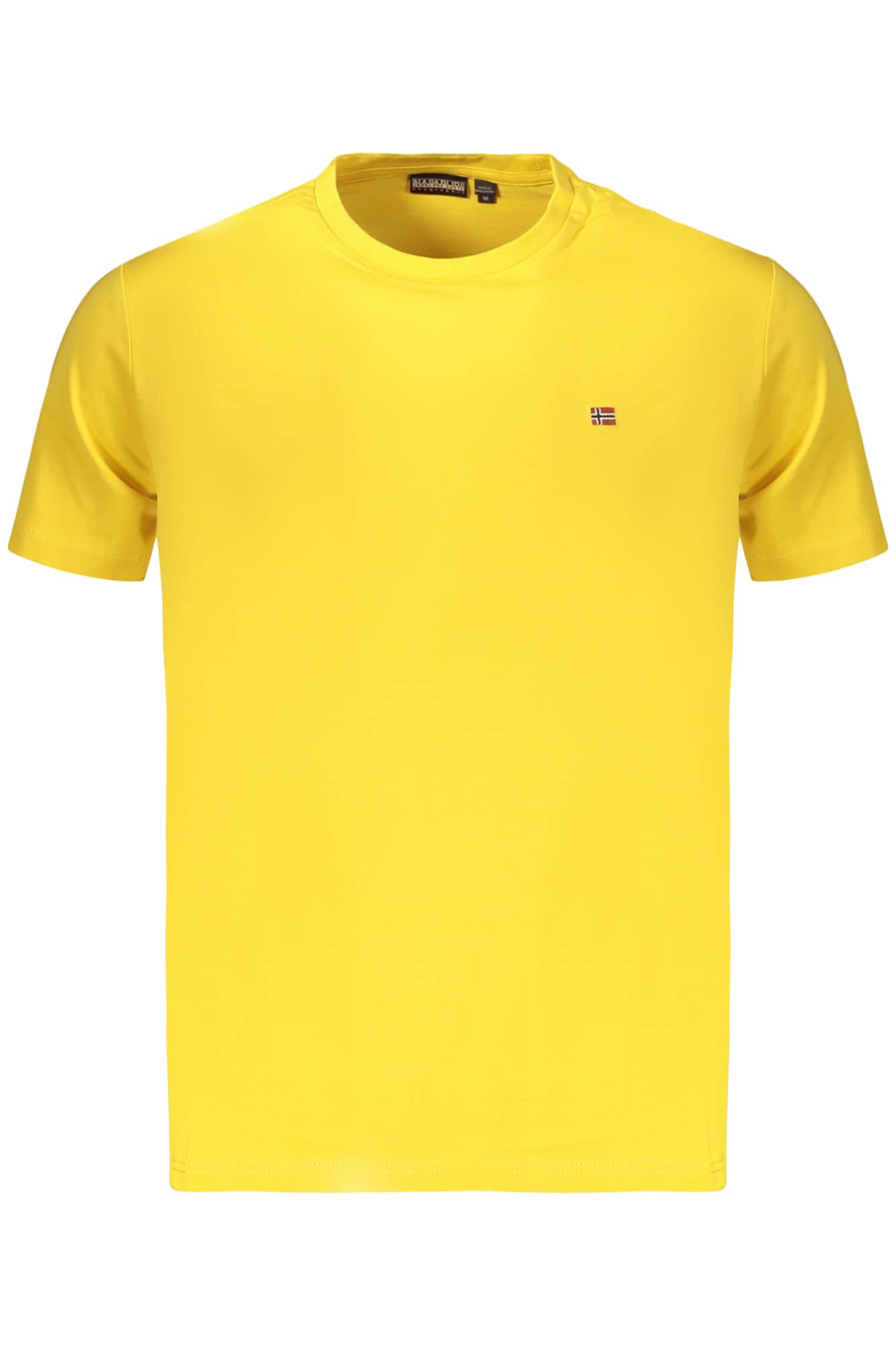 Napapijri hombre manga corta t-camisa gris