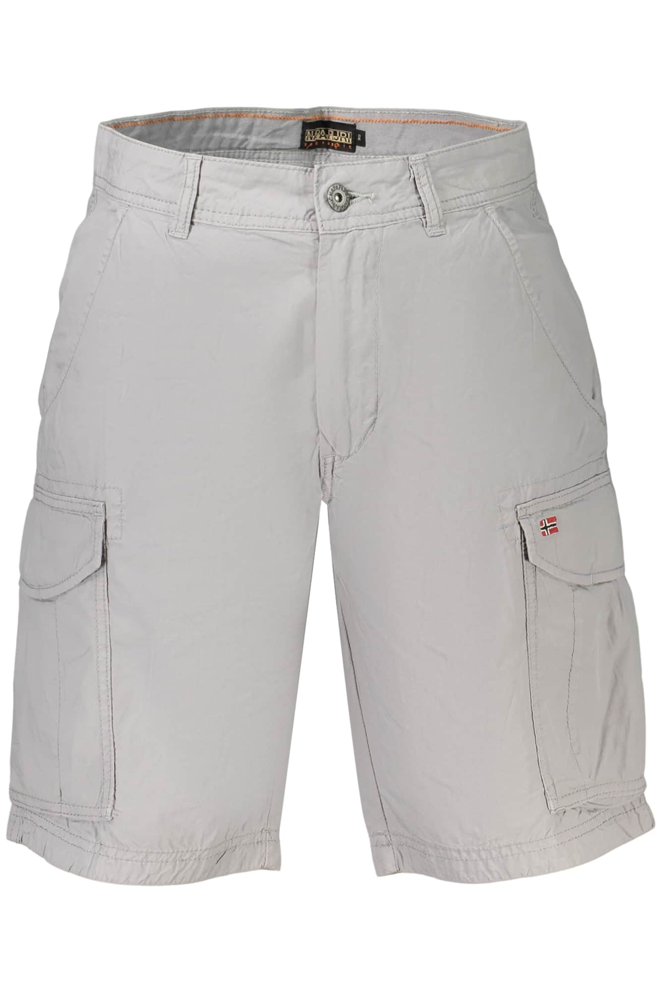 Napapijri hombre bermudas pantalón gris