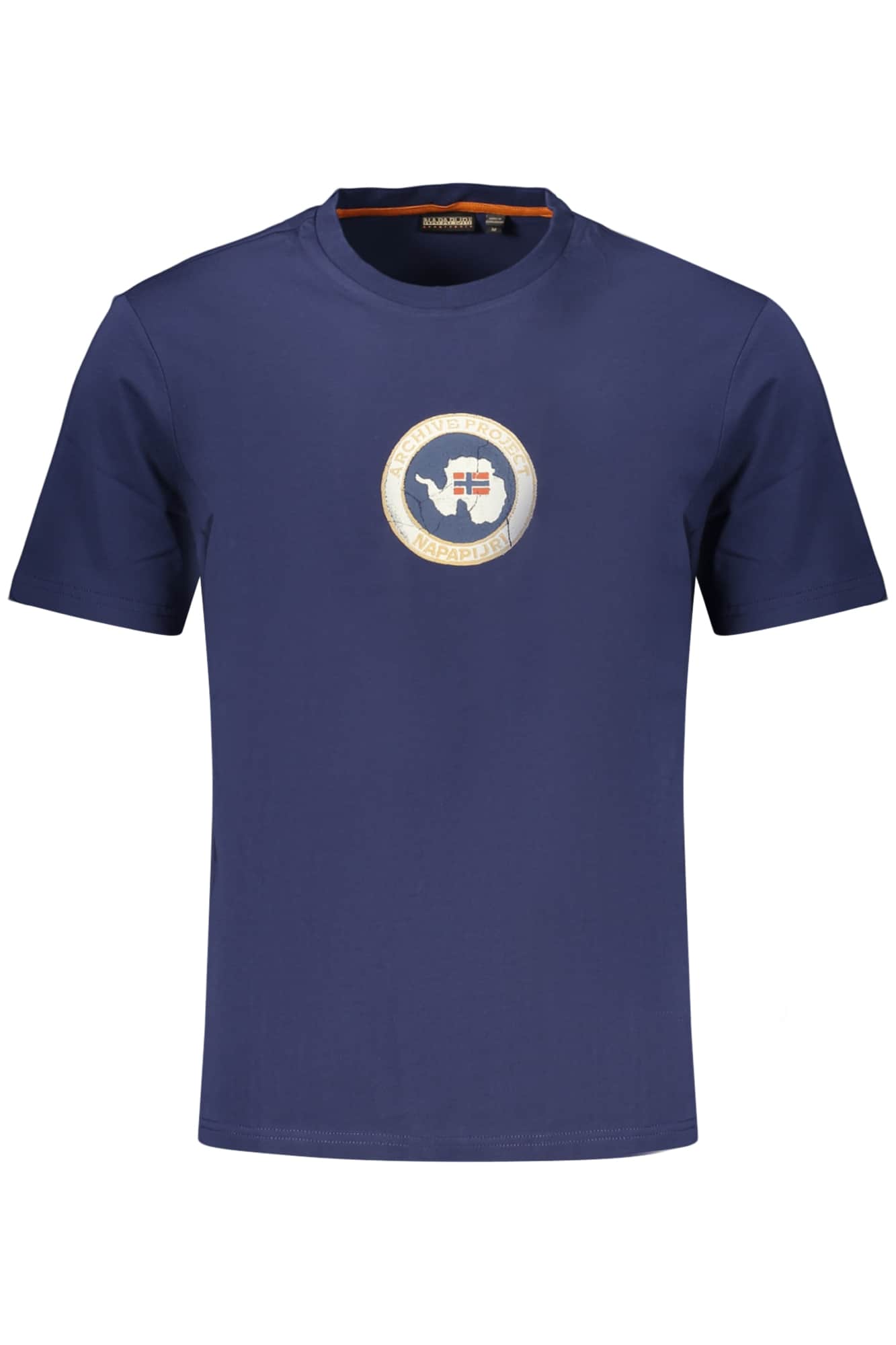 Napapijri hombre manga corta t-camisa verde