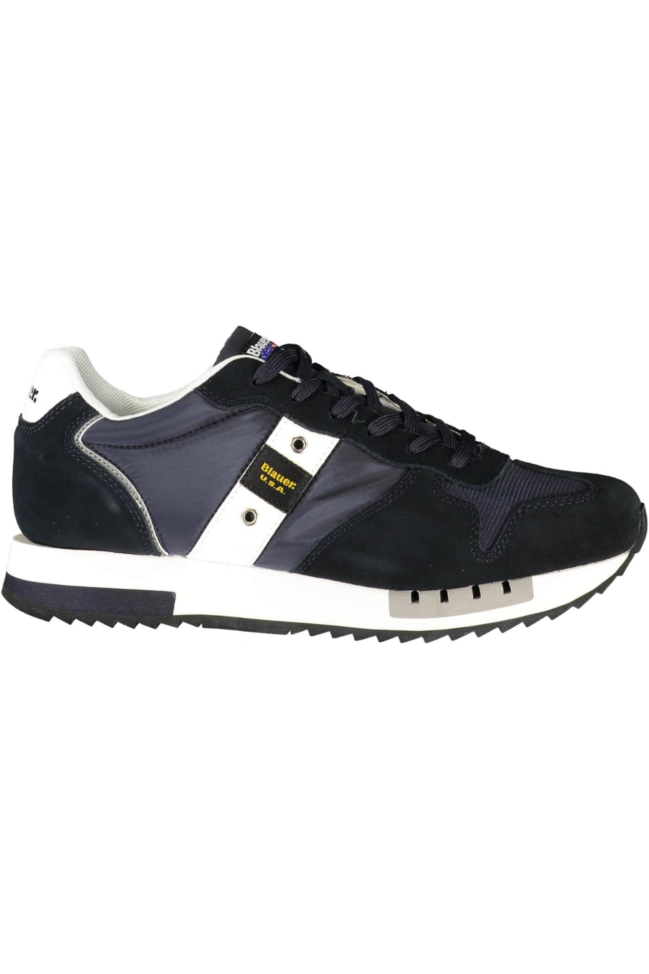 Blauer hombre blanco zapatillas deportivas