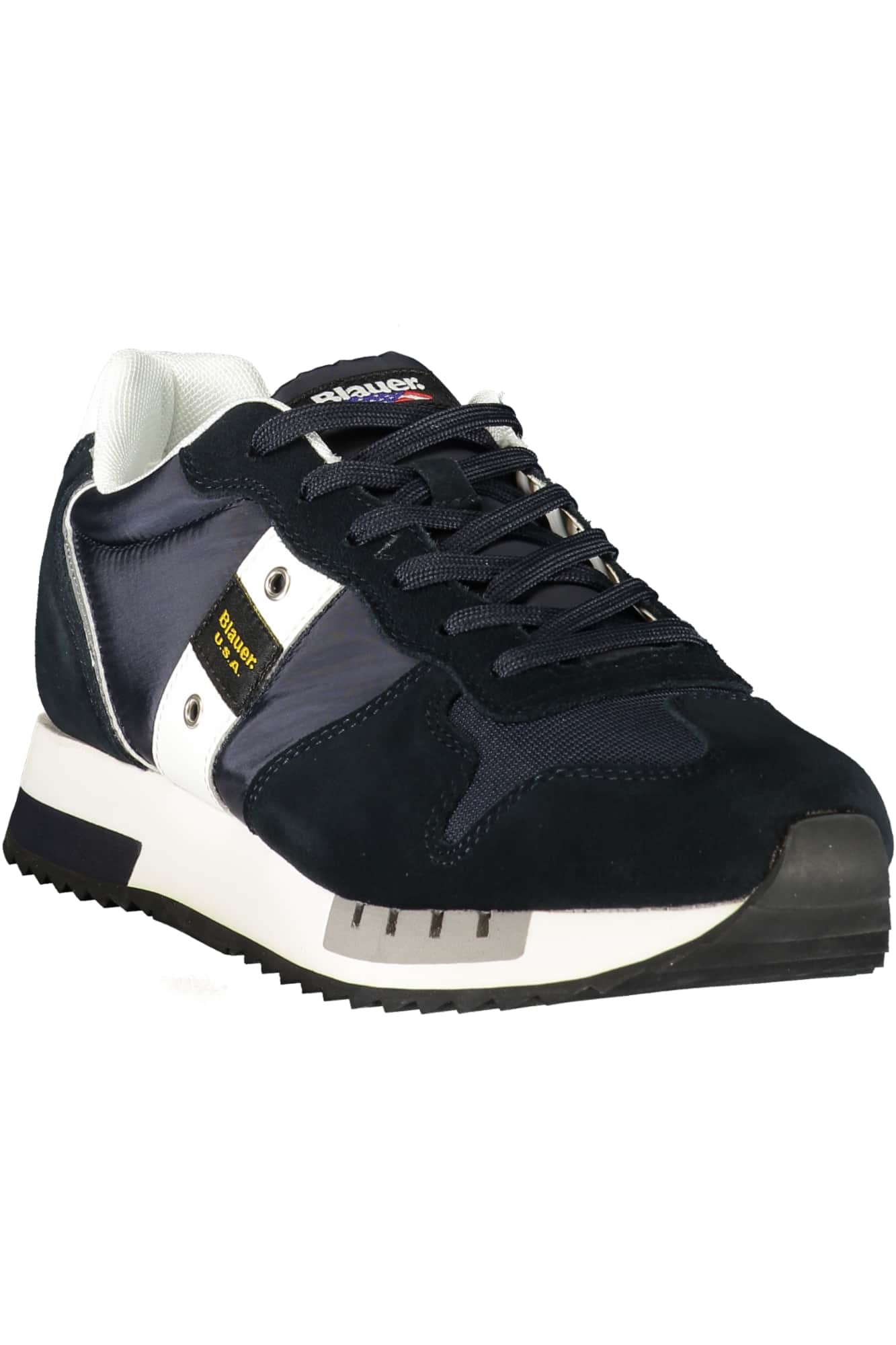 Blauer hombre blanco zapatillas deportivas