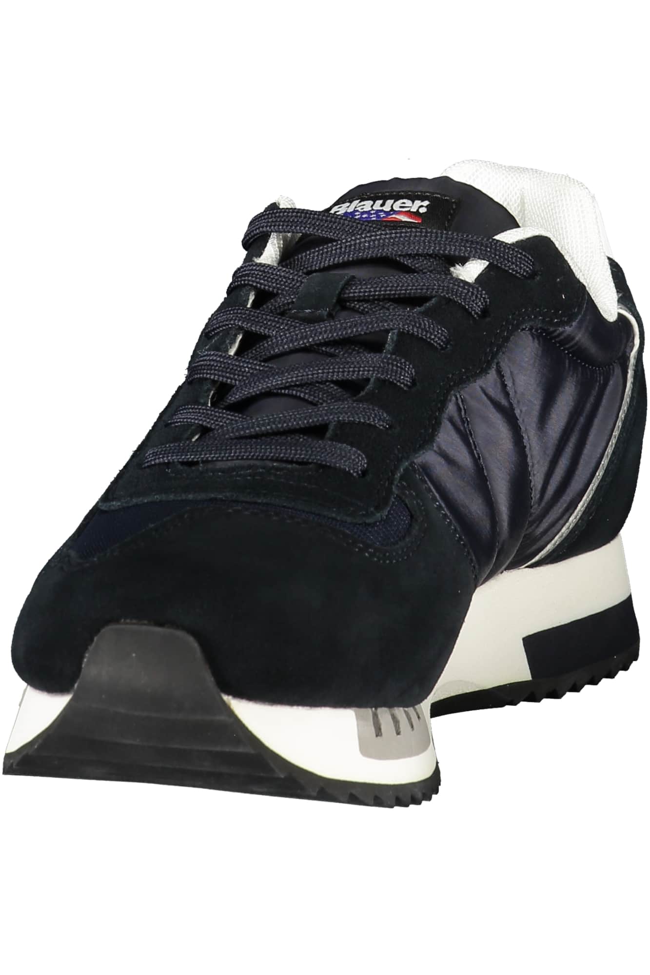 Blauer hombre blanco zapatillas deportivas