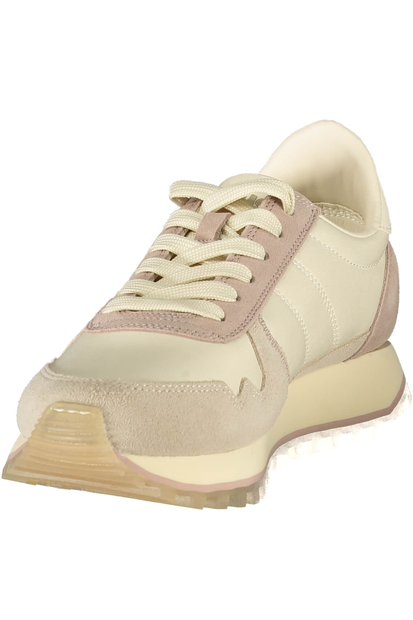 Blauer mujer beige zapatillas deportivas