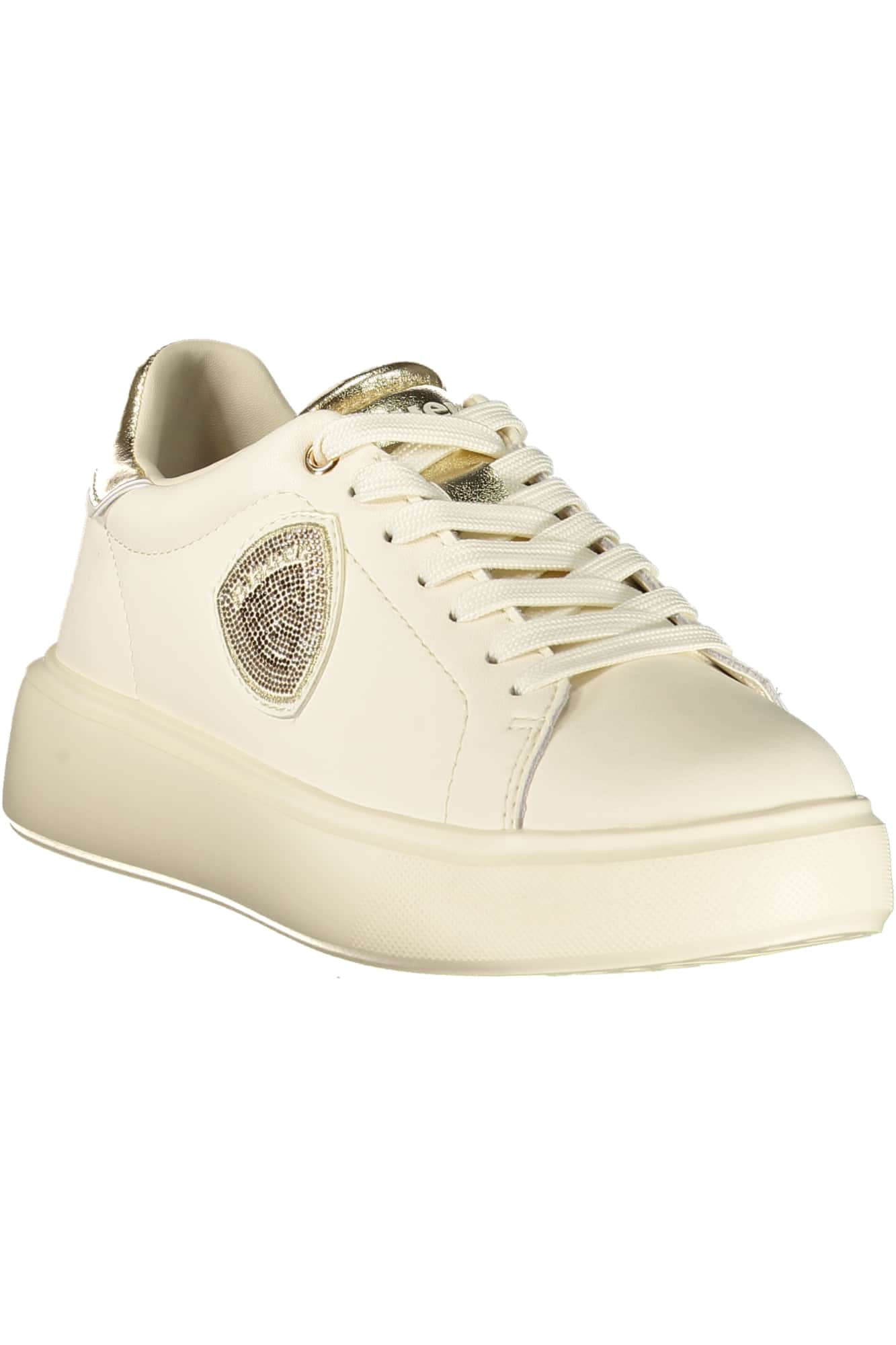 Blauer mujer beige zapatillas deportivas