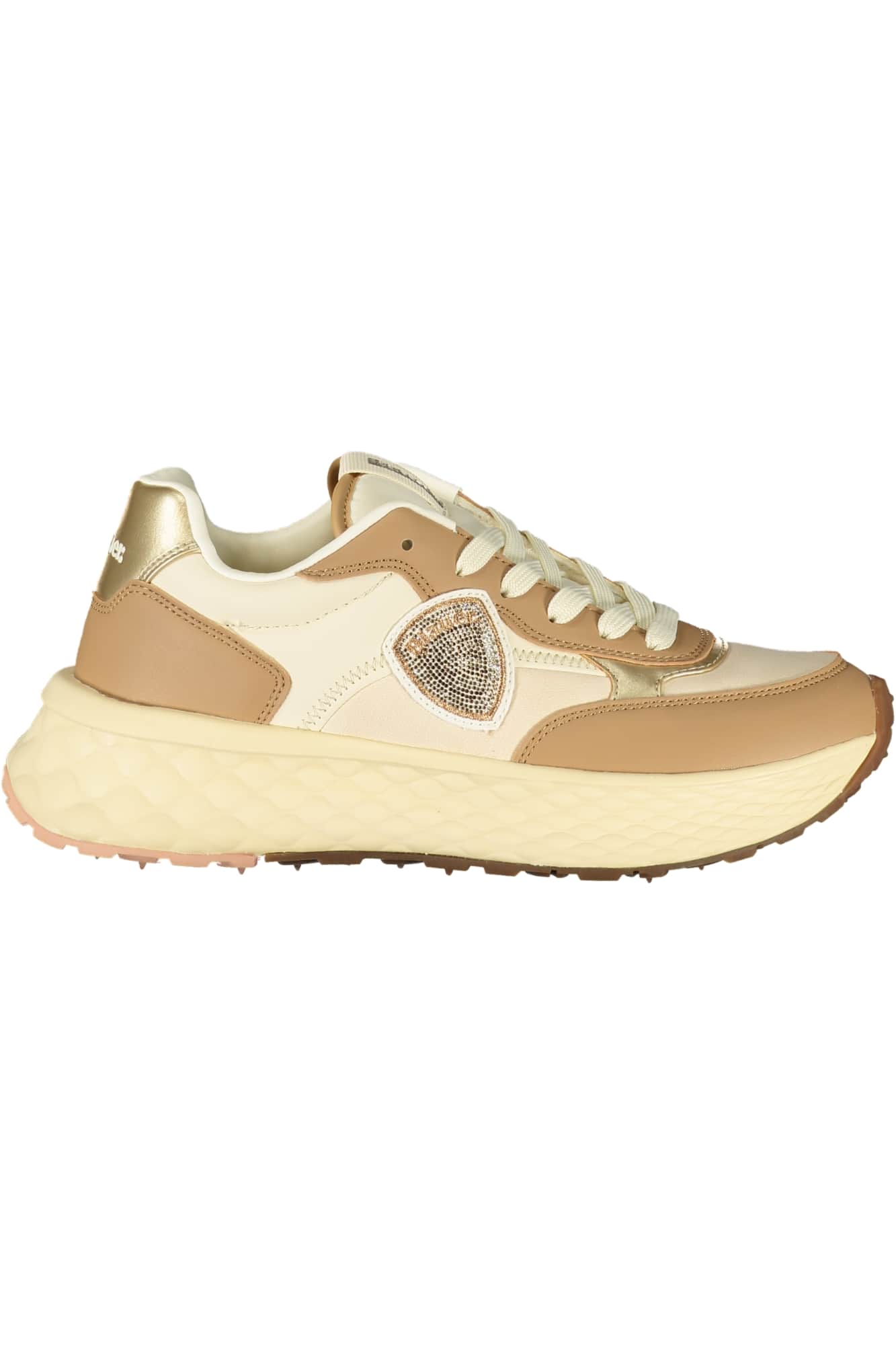 Blauer mujer zapatillas deportivas marrón