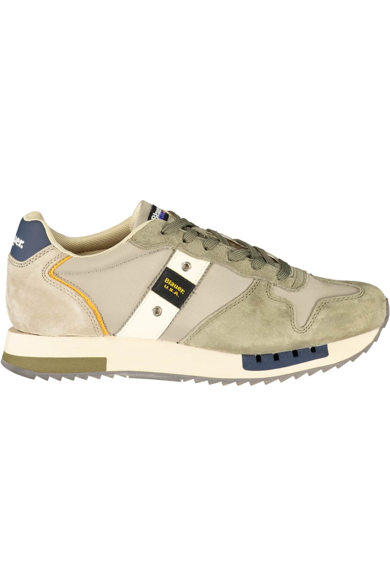 Blauer hombre zapatillas deportivas verde