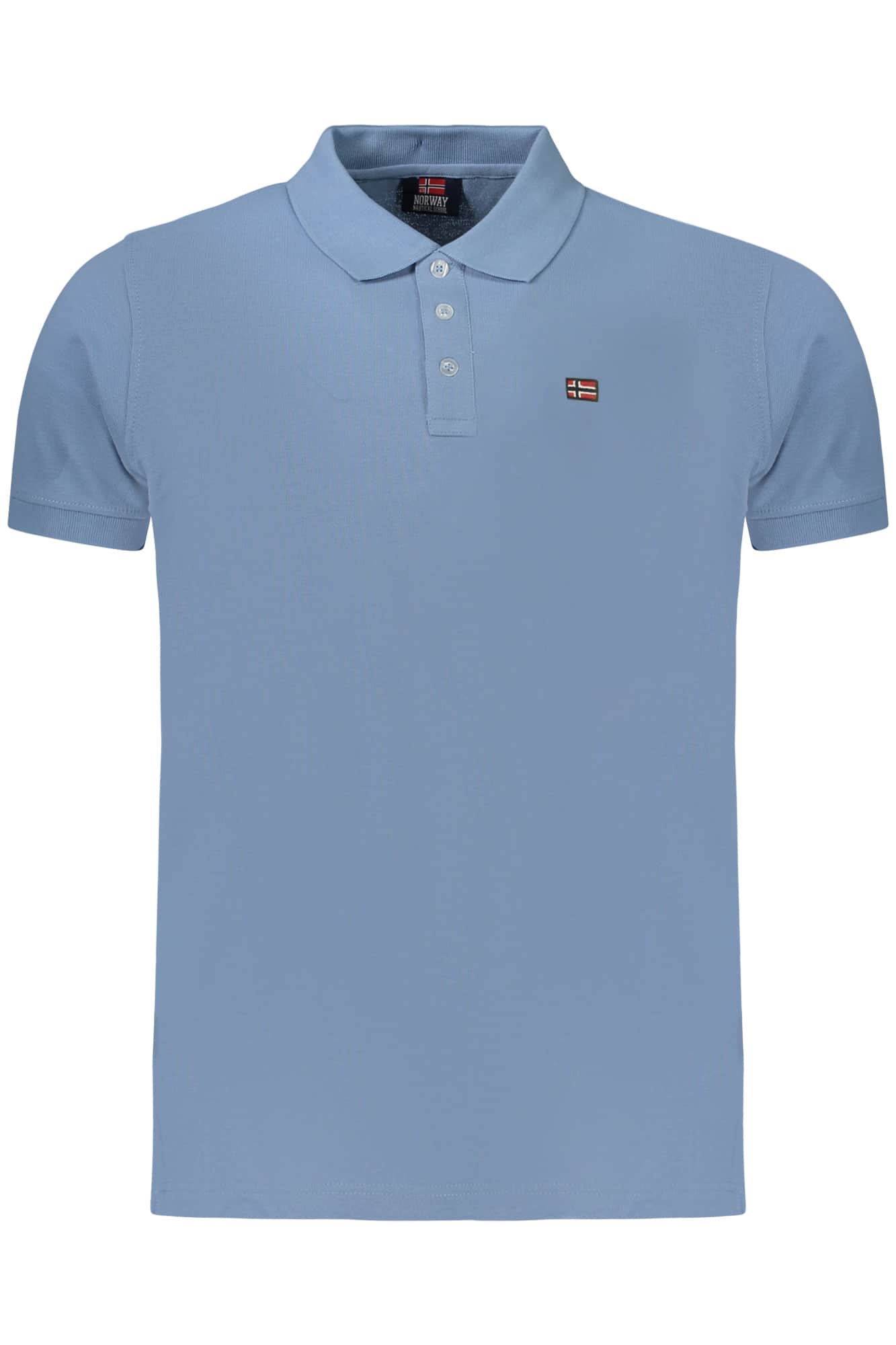 Norway 1963 hombre manga corta polo, verde