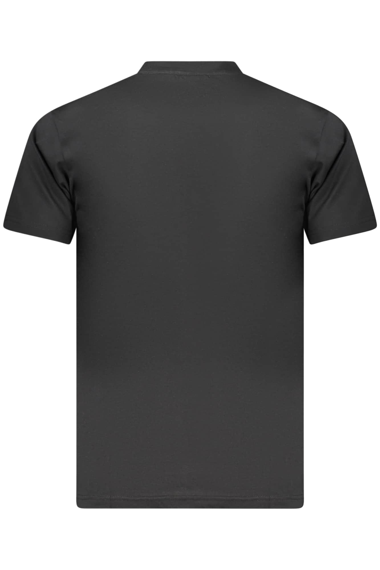 Superga hombre manga corta t-camisa negro