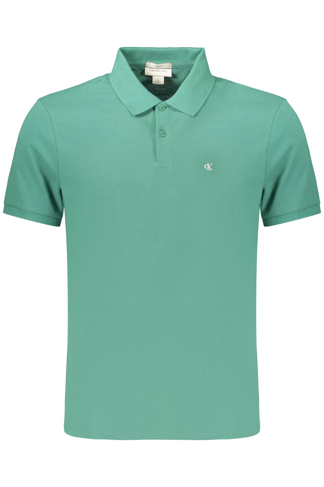 Calvin Klein hombre manga corta polo blanco