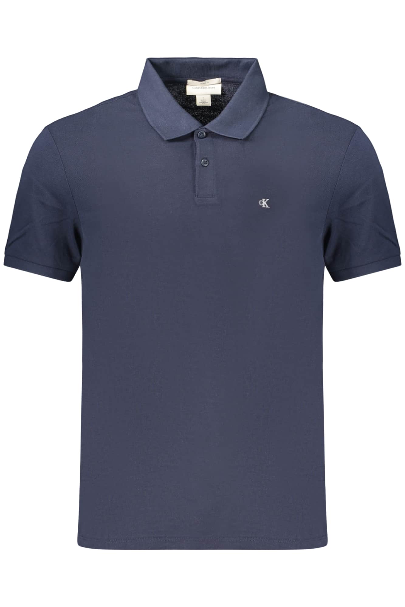 Calvin Klein hombre manga corta polo blanco
