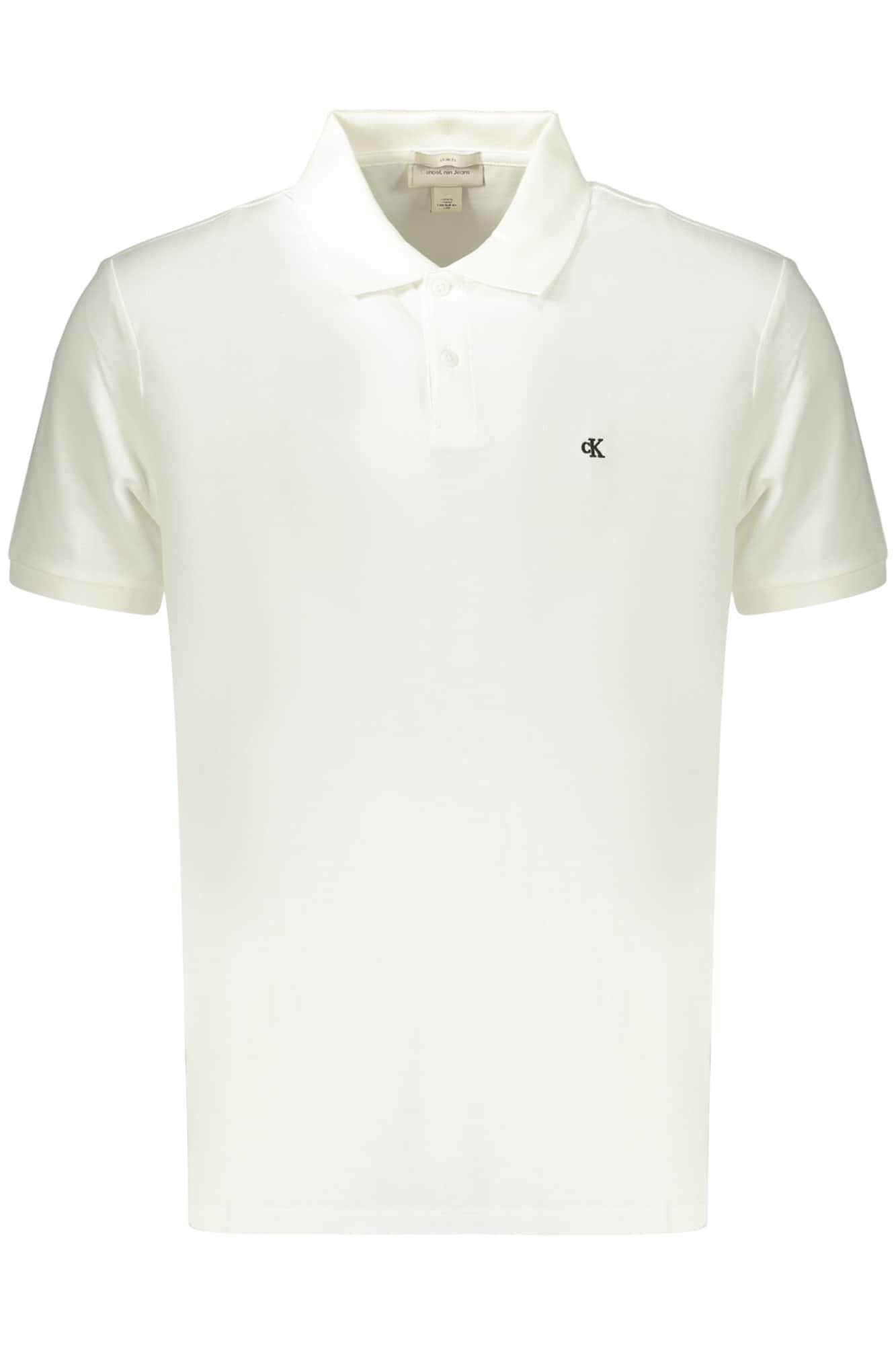 Calvin Klein hombre manga corta polo blanco