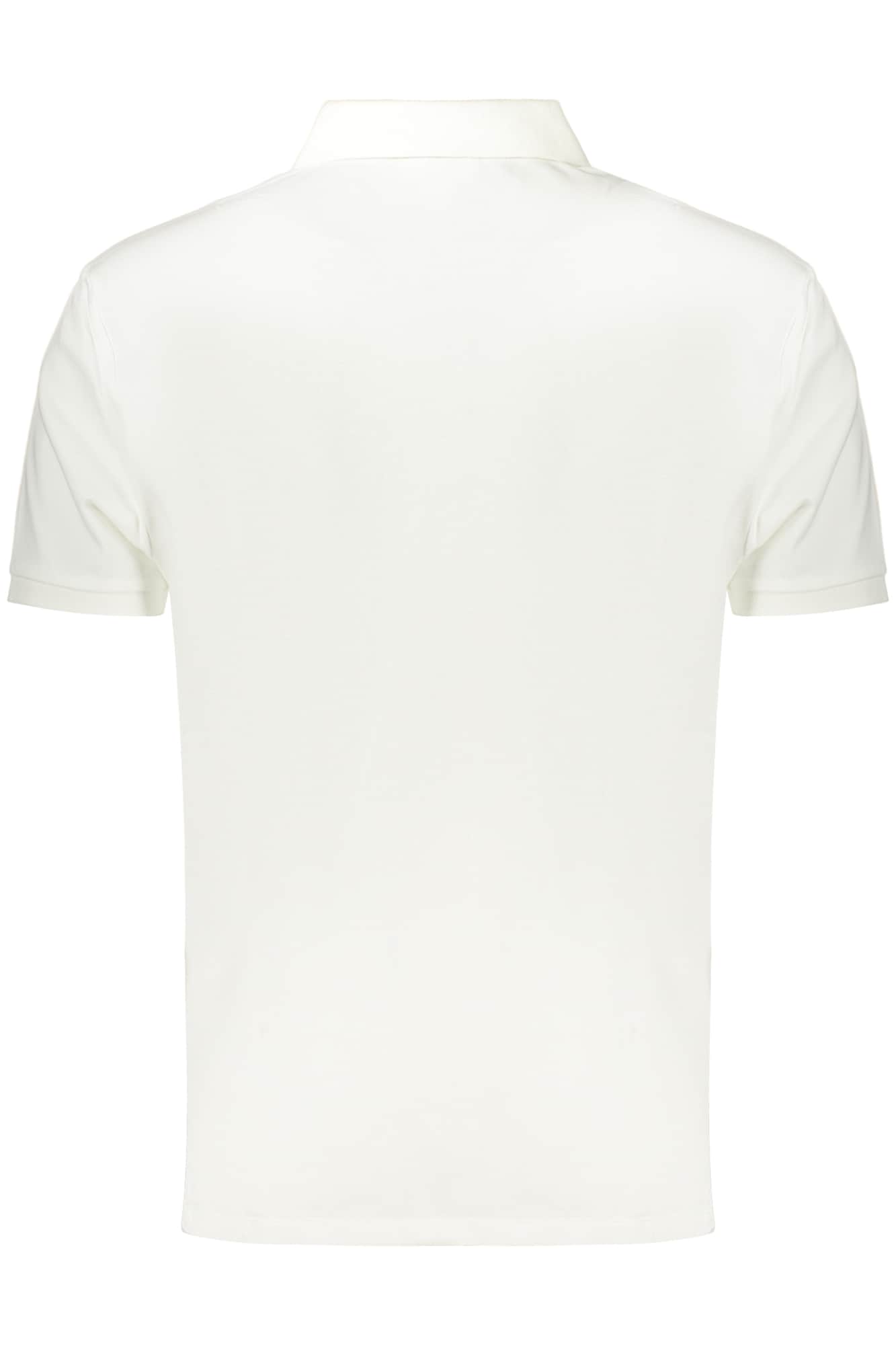 Calvin Klein hombre manga corta polo blanco