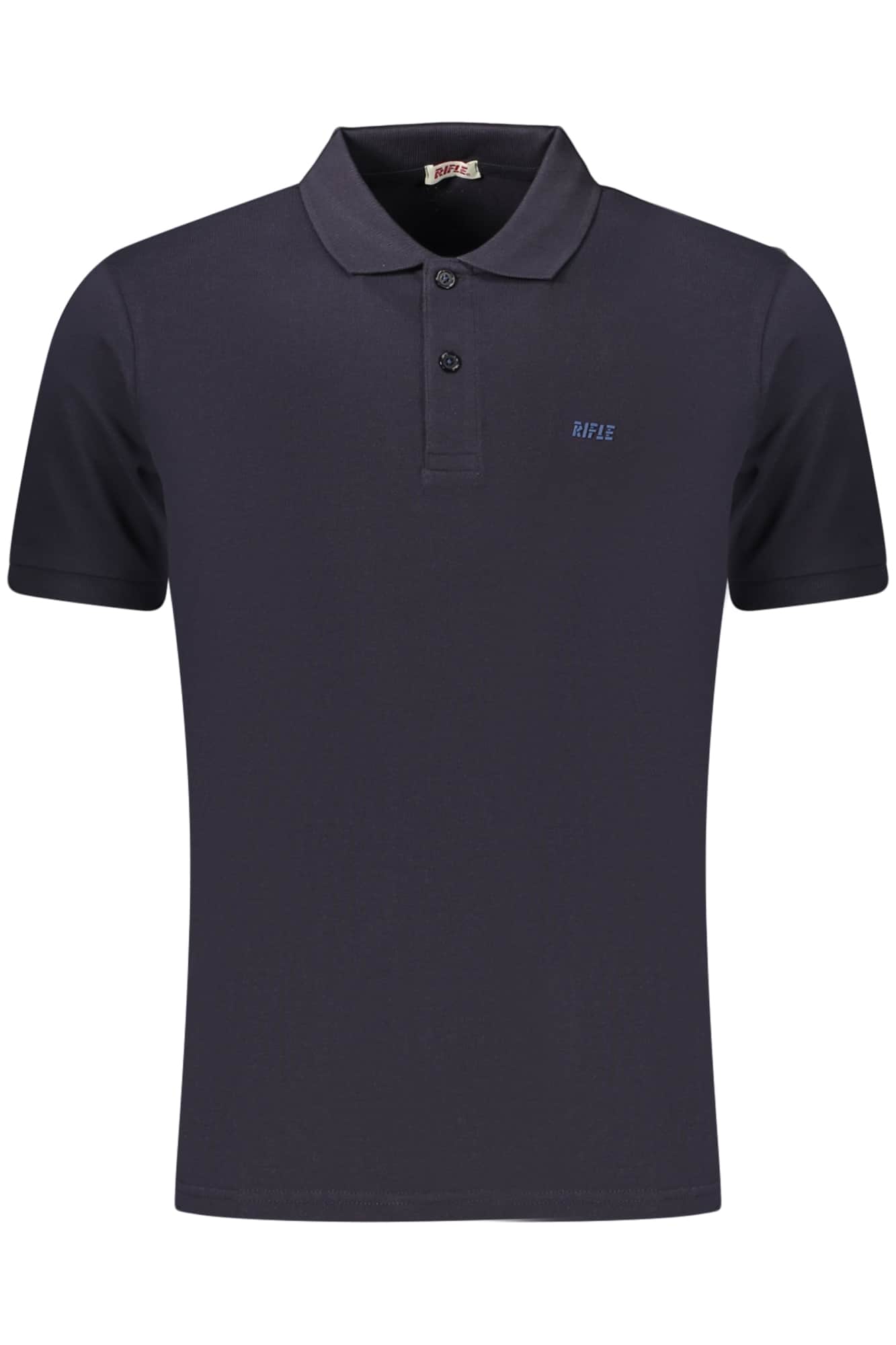 Rifle polo manga corta hombre negro