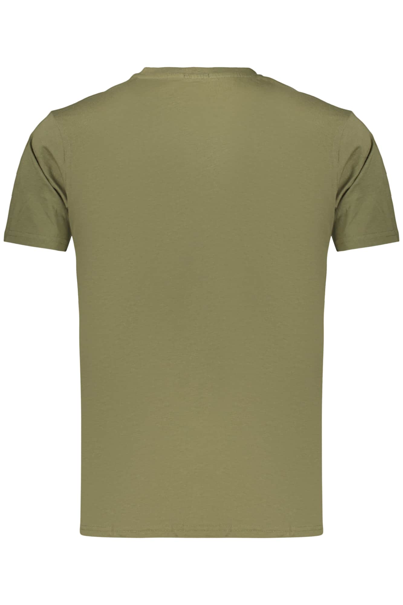 Hombre Manga Corta Rifle T-Camisa, Beige